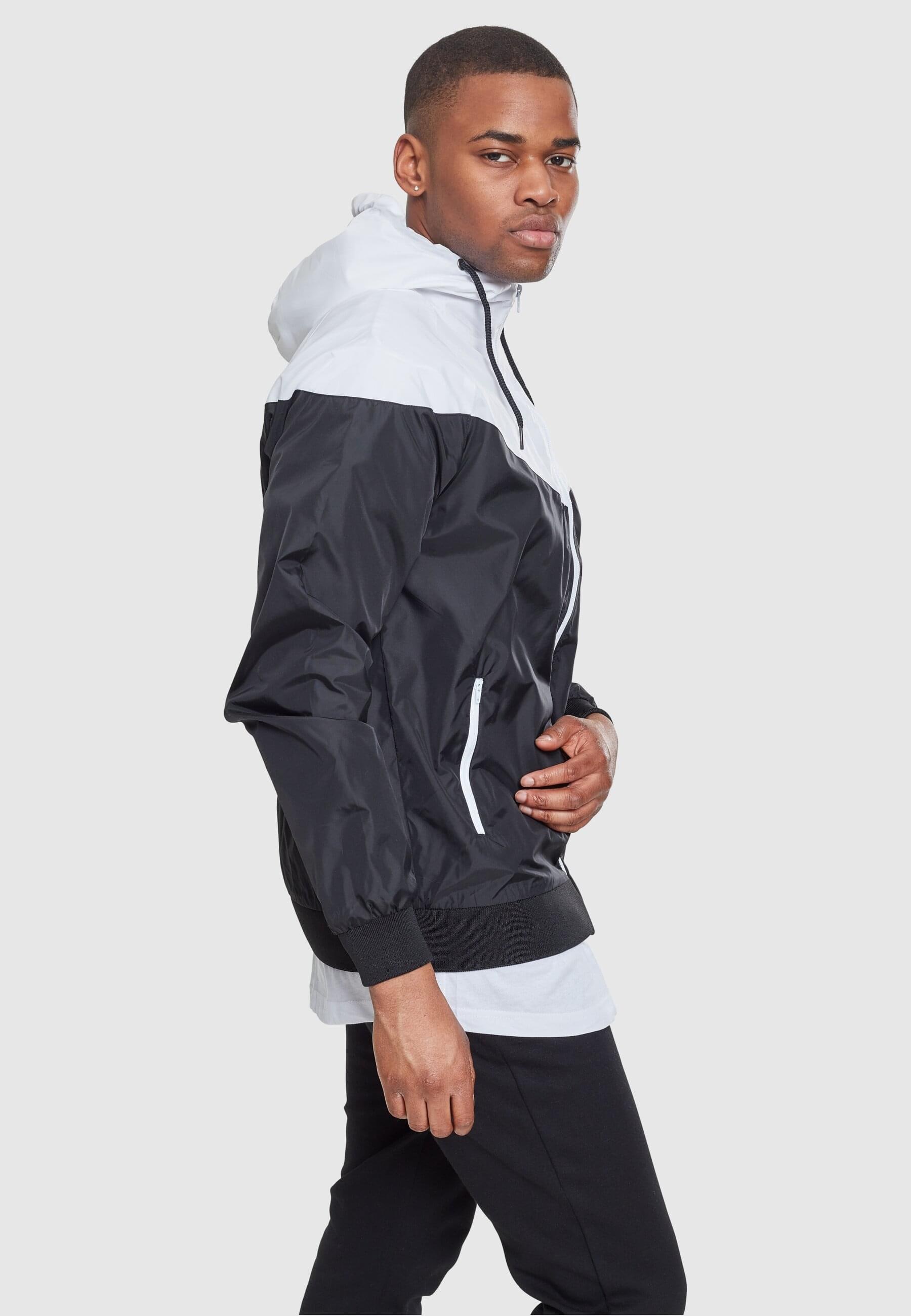 URBAN CLASSICS Windbreaker »Urban Classics Herren Arrow Windrunner« 1 Stk. tlg. mit Kapuze