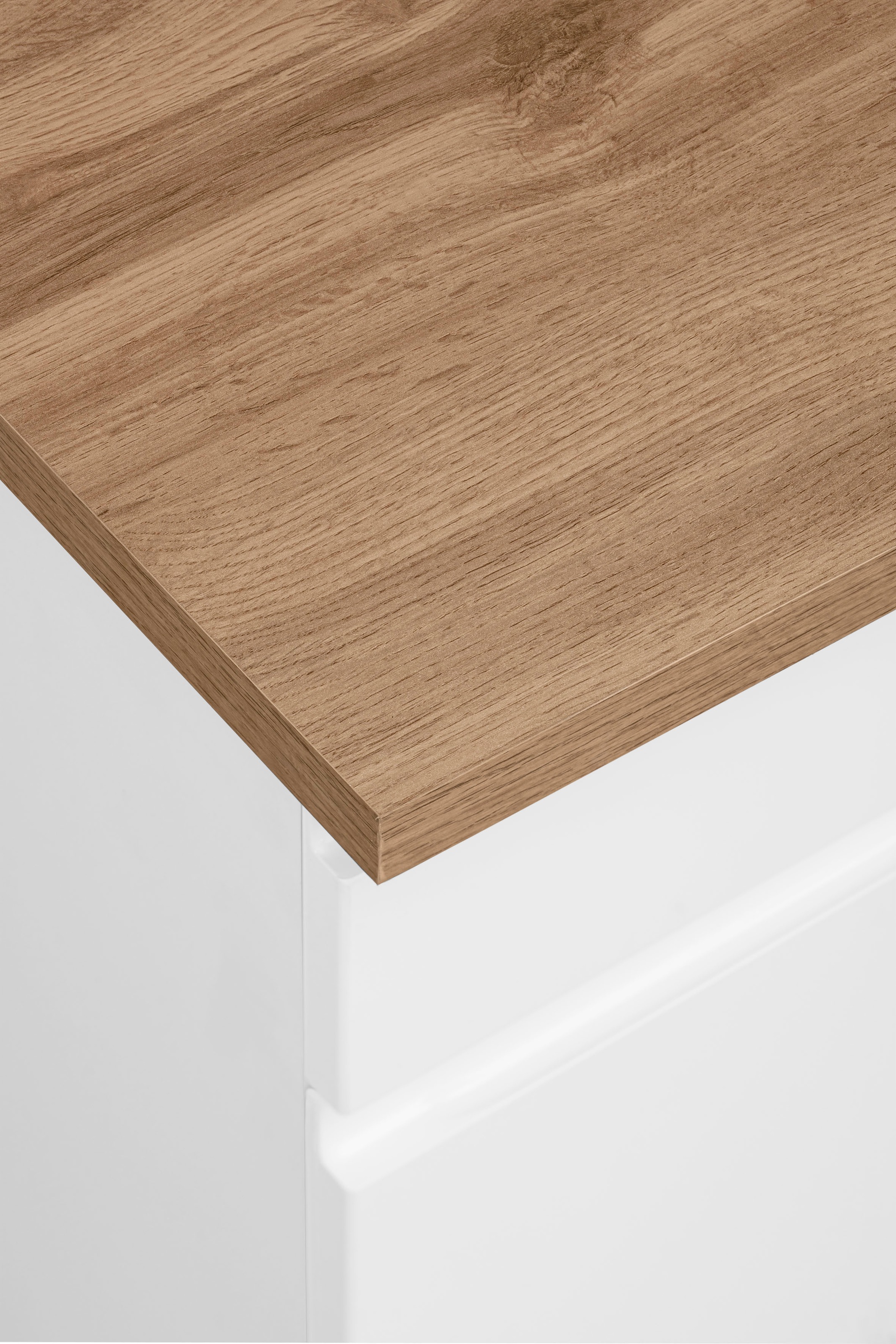 HELD MÖBEL Küchenzeile »Virginia«, Breite 390 cm, mit Glaskeramik-oder Induktionskochfeld