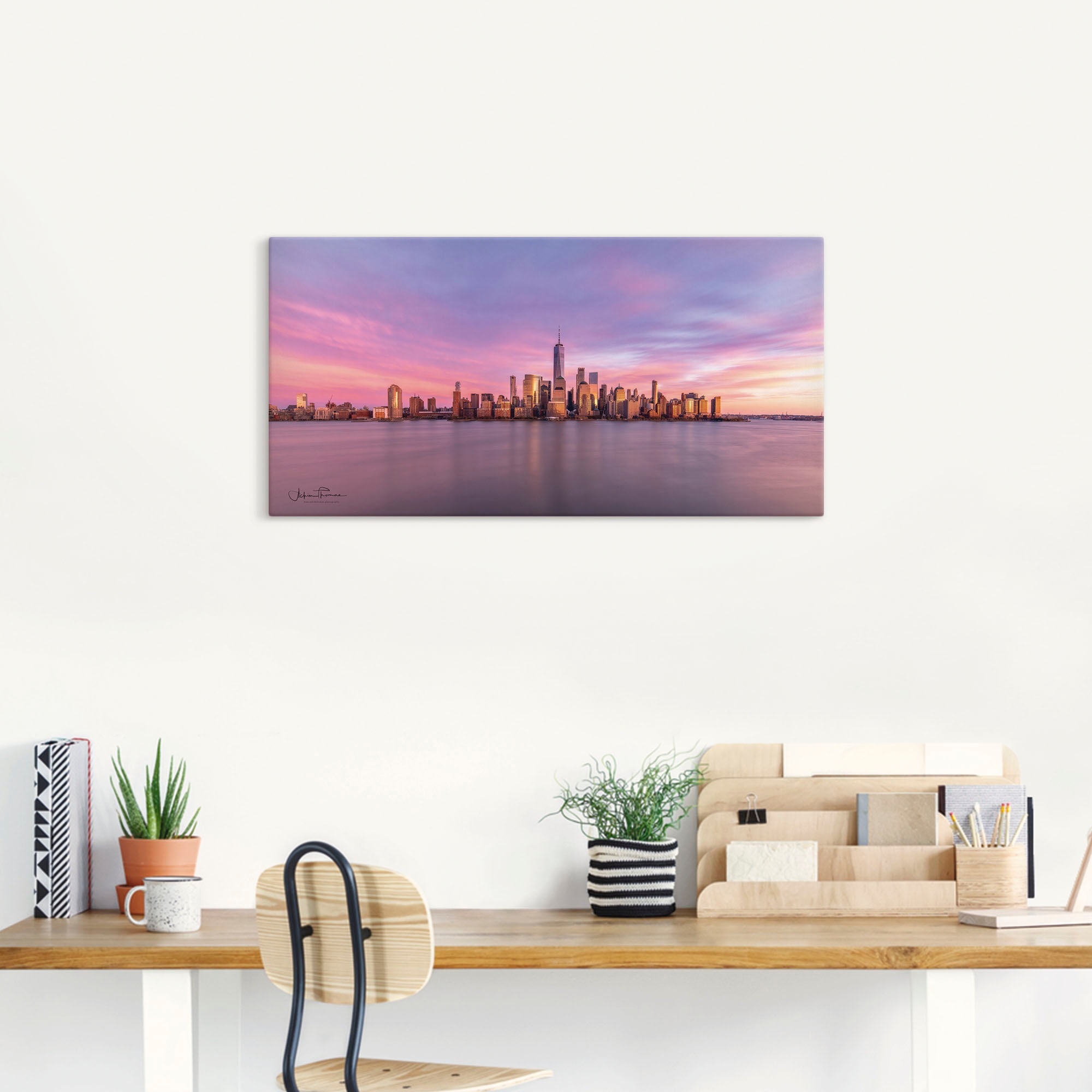 Artland Wandbild »Manhattan Skyline«, New York, (1 St.), als Alubild, Outdo günstig online kaufen