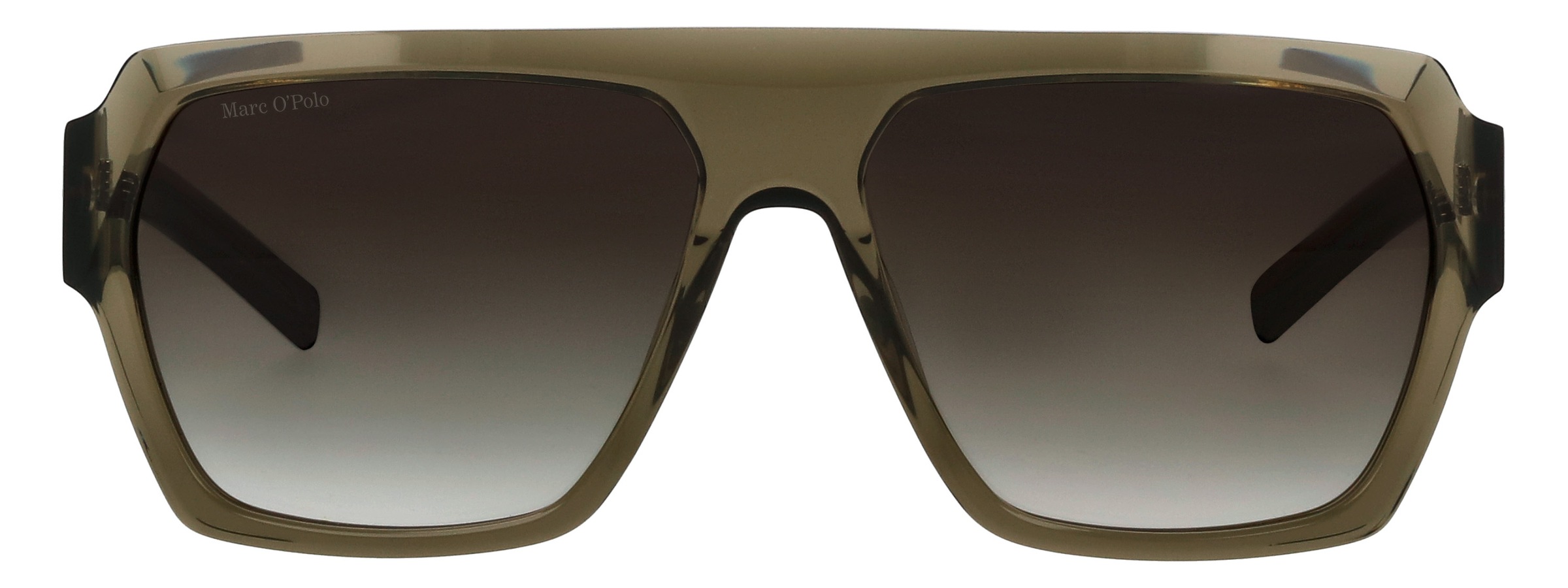 MARC O'POLO Sonnenbrille »EYEWEAR Sonnenbrille« oliv transparent