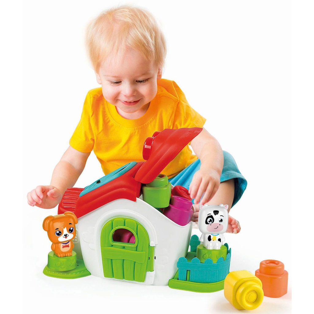 Clementoni® Spielbausteine »Clemmy Soft, Sensorische Farm«