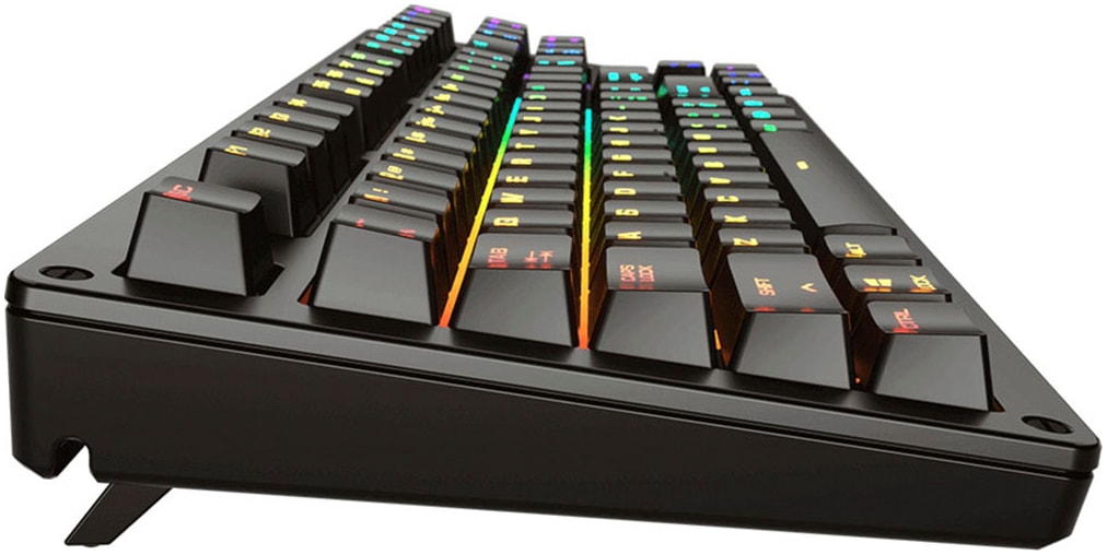 Cougar Gaming-Tastatur »Puri TKL RGB« (Funktionstasten | Multimedia-Tasten | Schutzhülle | USB-Anschluss)