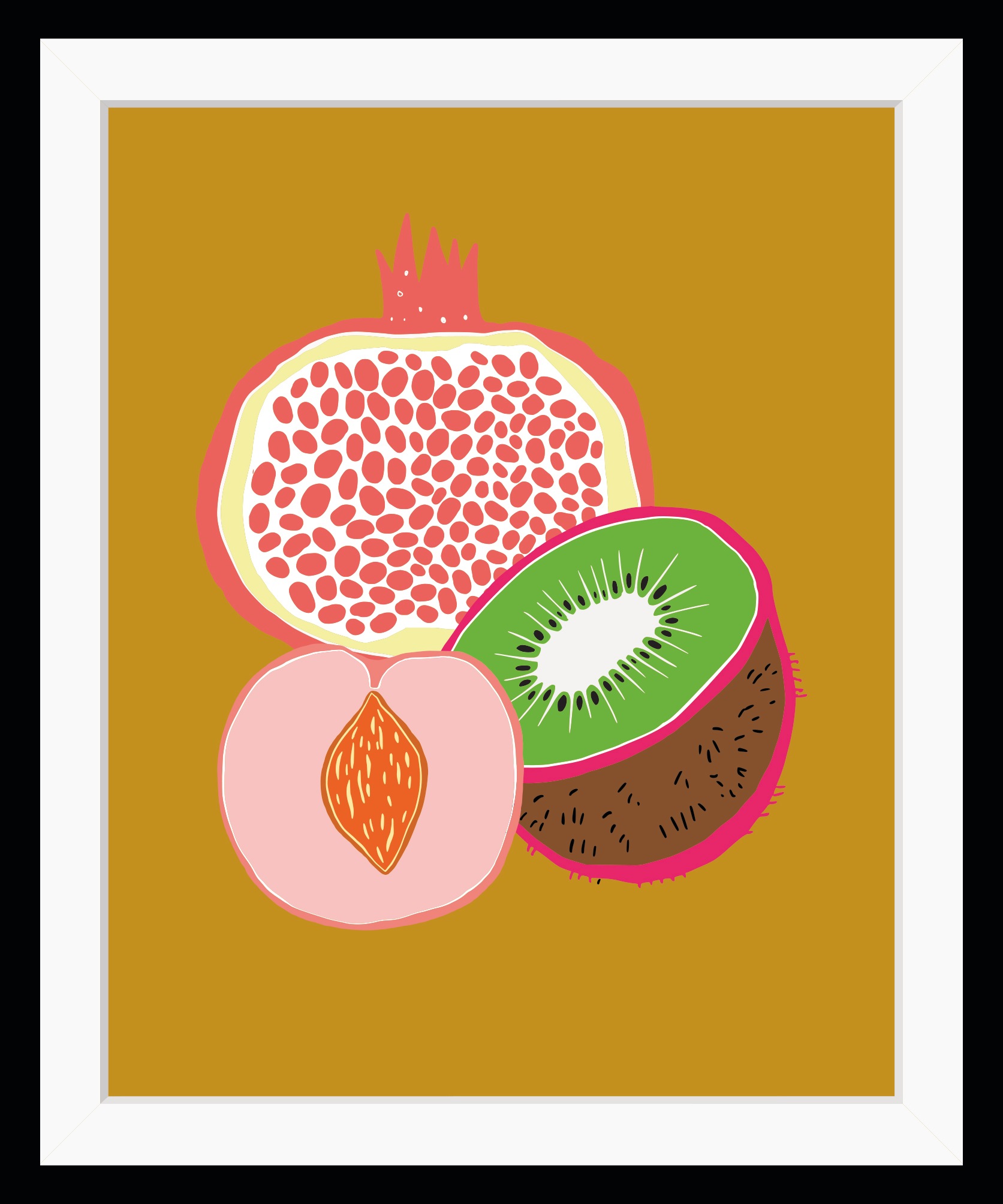 queence Bild »Benjamin«, Obst-Obst Bilder-Kunst-Lebensmittel, HD Premium Po günstig online kaufen