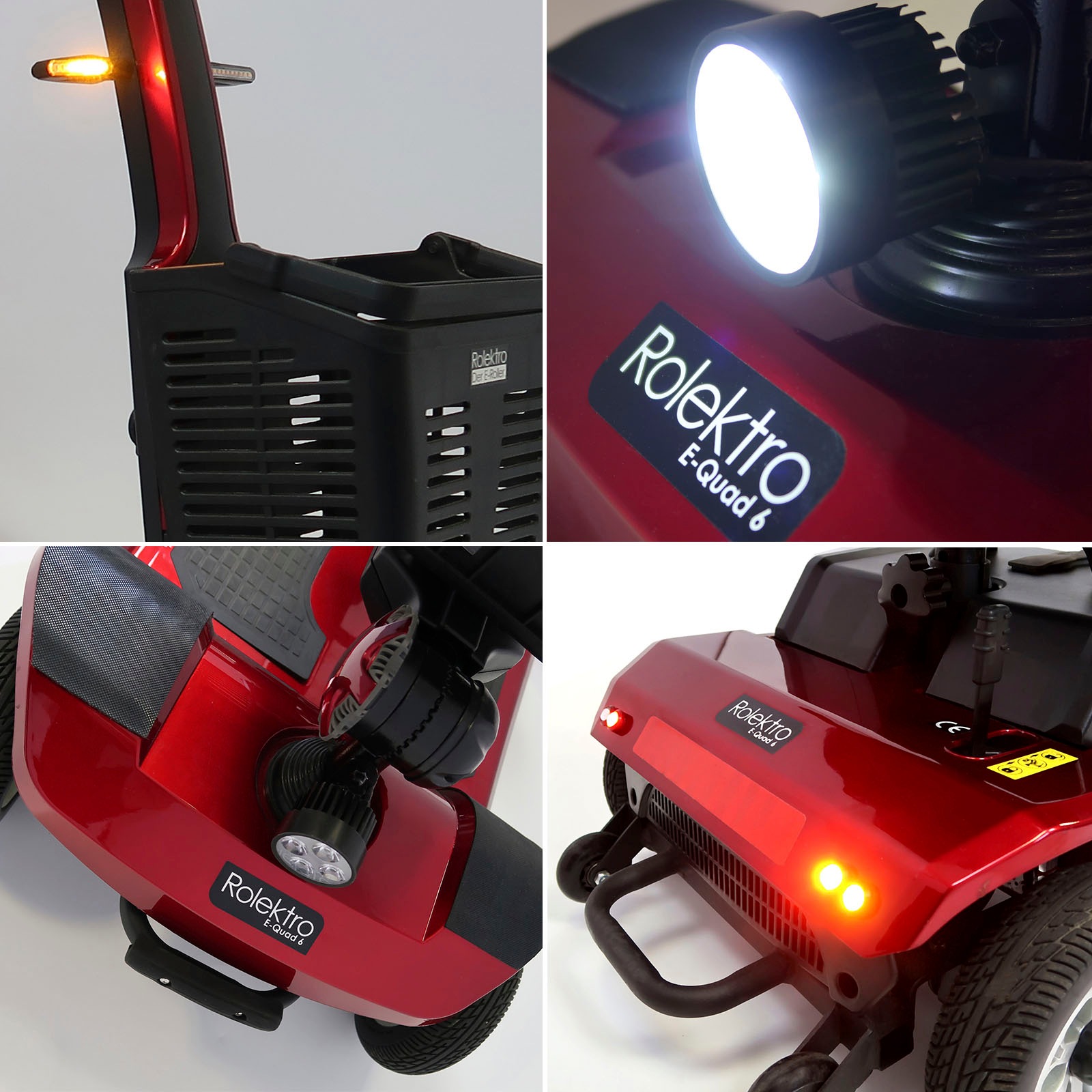 Rolektro Elektromobil »E-Quad 6«