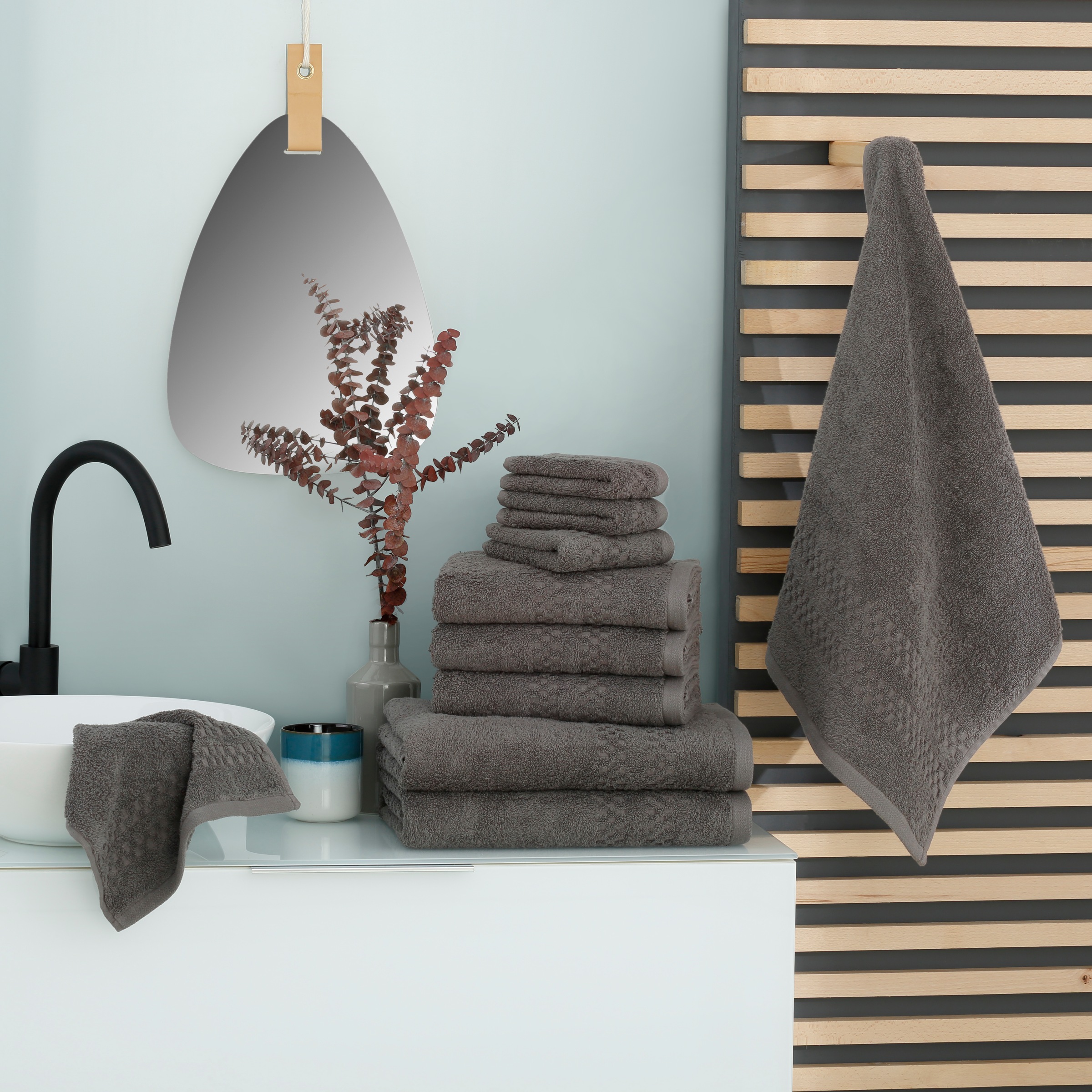 Home affaire Handtuch Set »Regona, auch als 10 tlg Set, Serie, Premium Hand günstig online kaufen