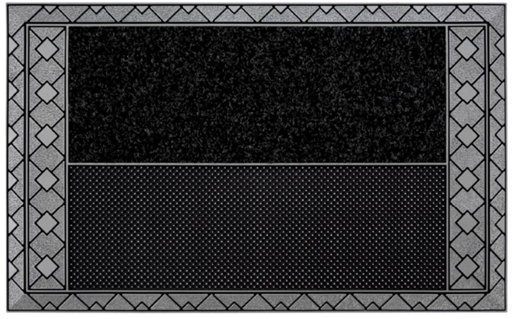 Home2Fashion Fußmatte »DC - Rhombus«, rechteckig, 8 mm Höhe, Schmutzfangmat günstig online kaufen
