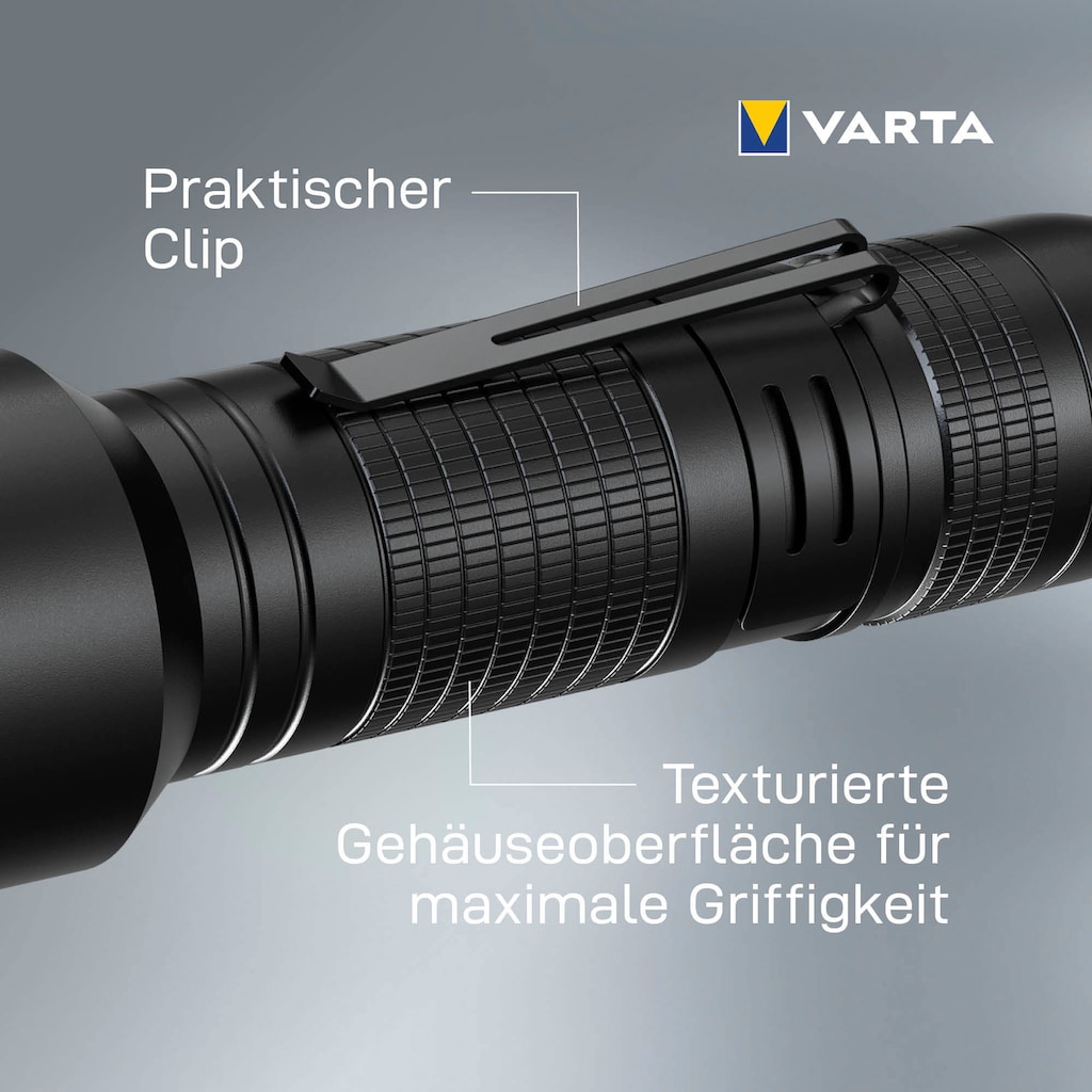 VARTA Taschenlampe »Aluminium Light F30 Pro«