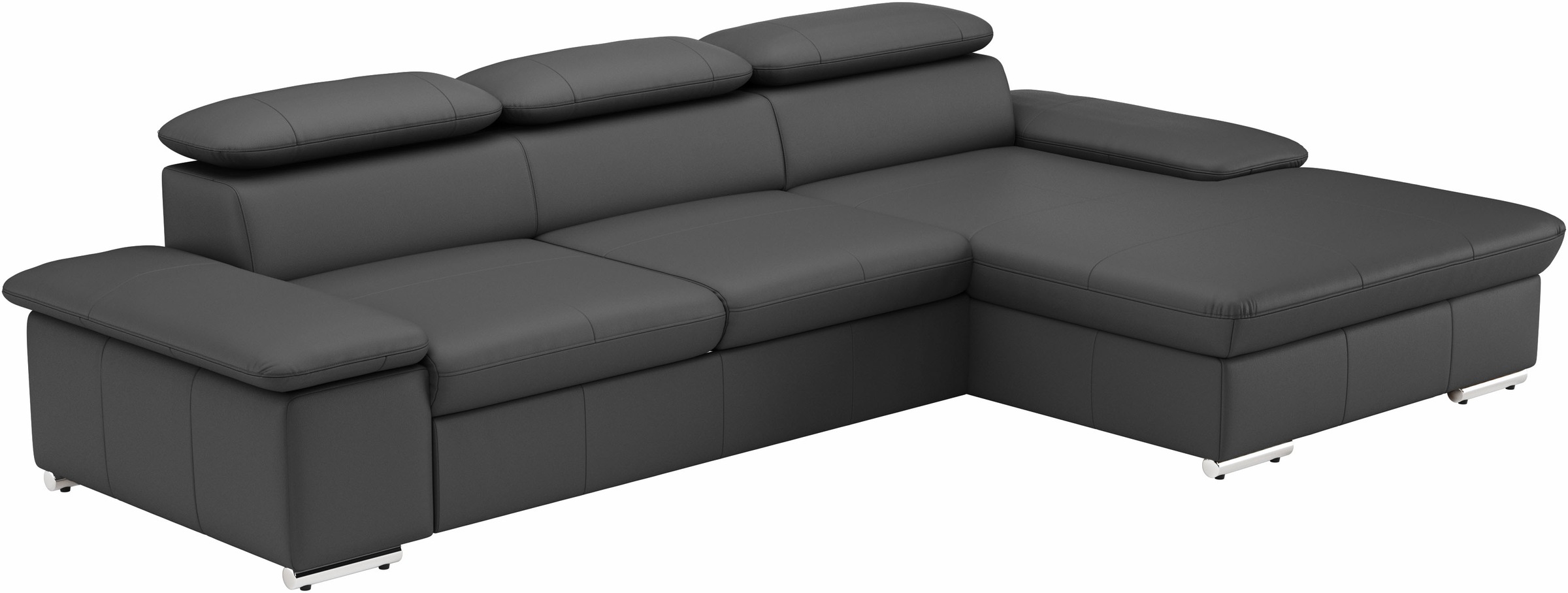 sit&more Ecksofa »Valantine L-Form«, inkl. Kopf- und Armteilverstellung, wahlweise mit Bettfunktion