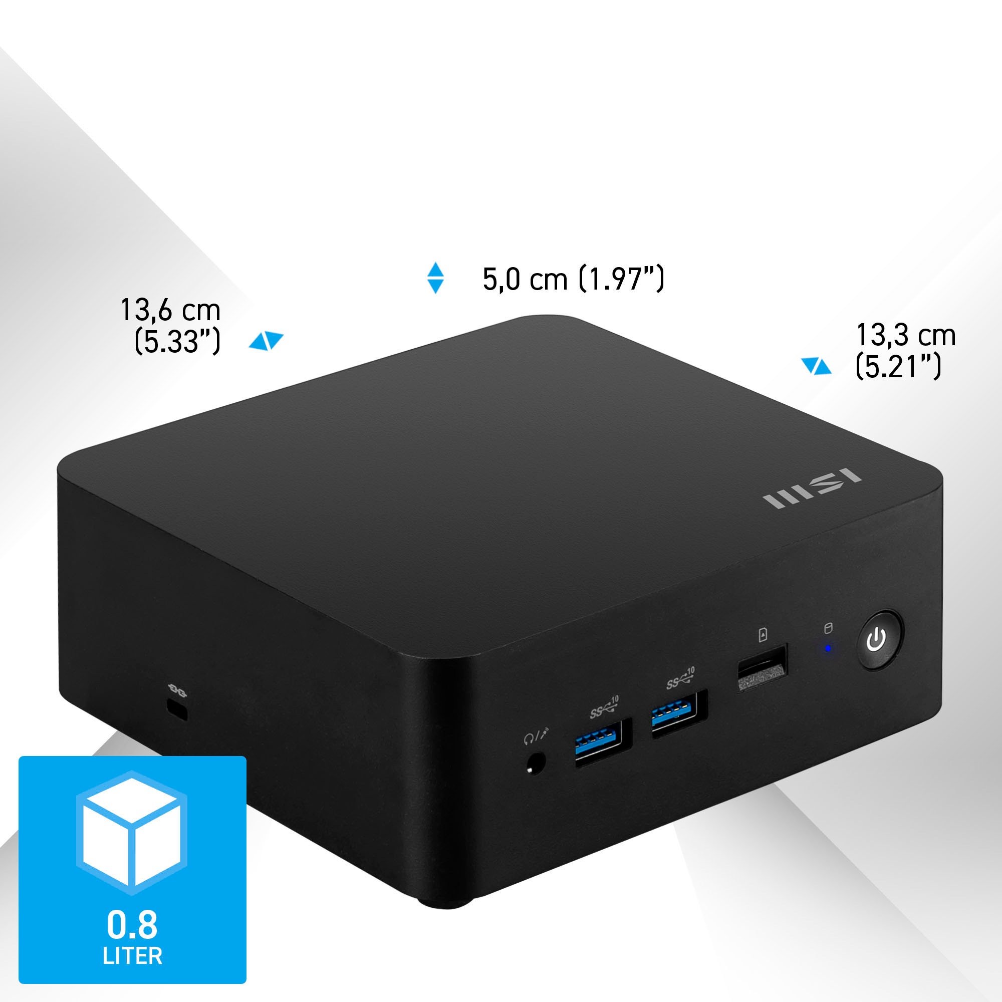 MSI Mini-PC »Cubi NUC 1MG-213DE«