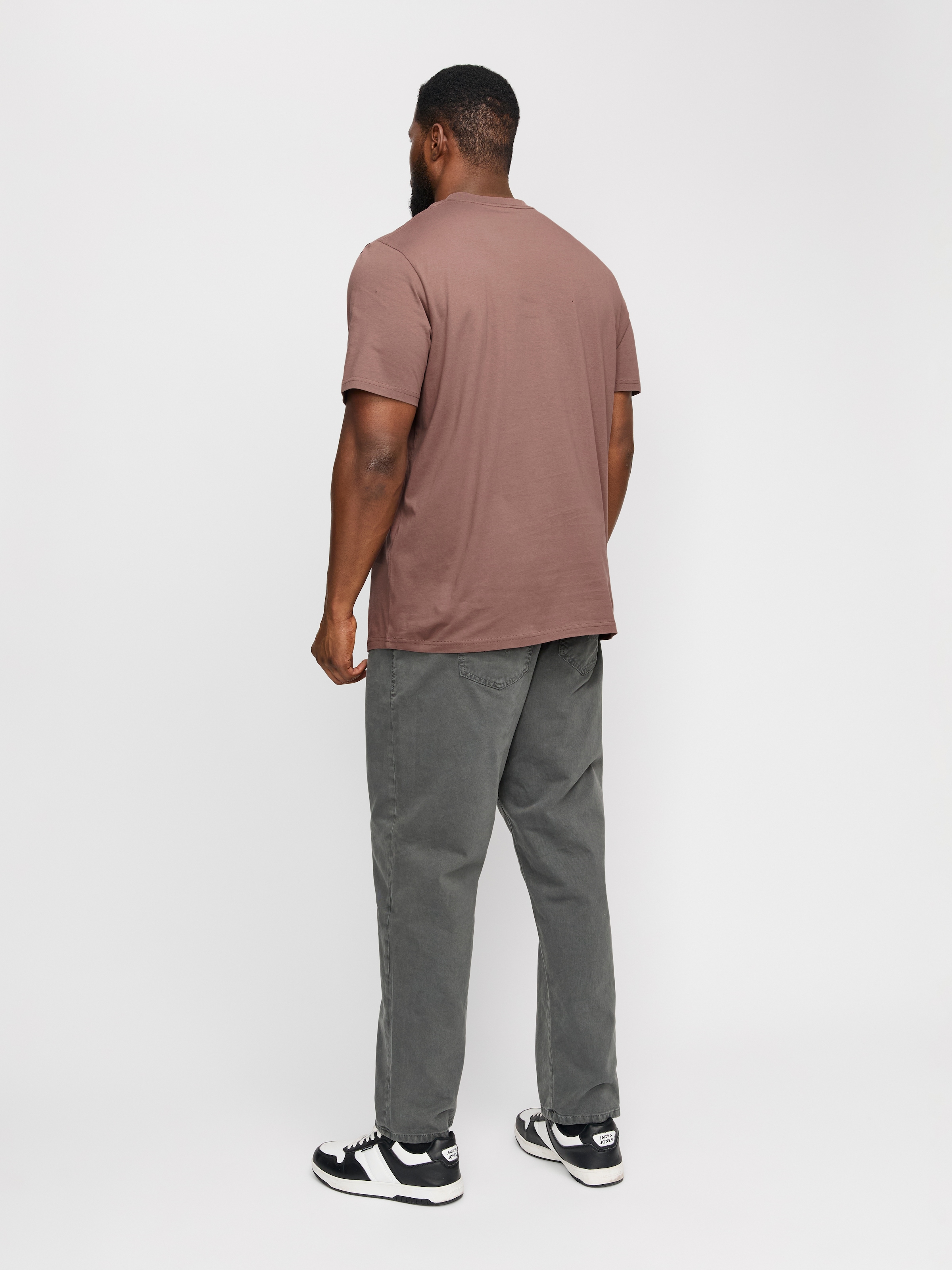 Jack & Jones PlusSize Kurzarmshirt »JORVESTERBRO TEE SS CREW NECK NOOS PLS«