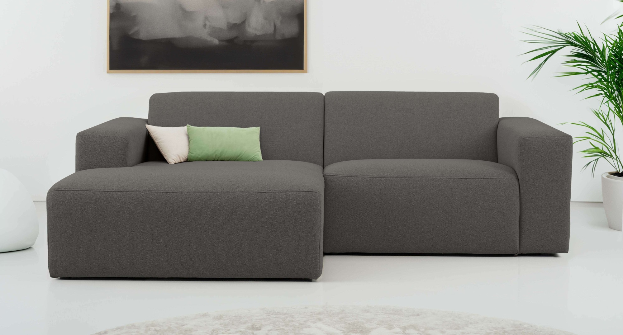 INOSIGN Ecksofa »Koa,228cm, L-Form, Modulsofa, Webstoff, Cord, Struktur« De günstig online kaufen