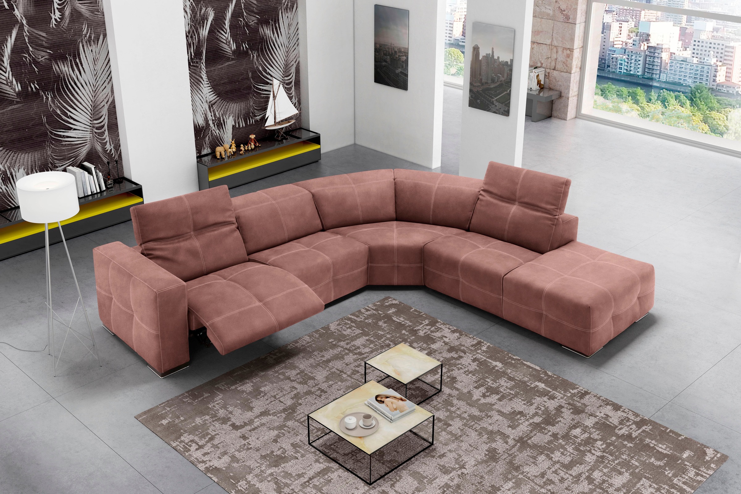 Egoitaliano Ecksofa »Sauvanne, Designsofa der Extraklasse, elegant und bequ günstig online kaufen