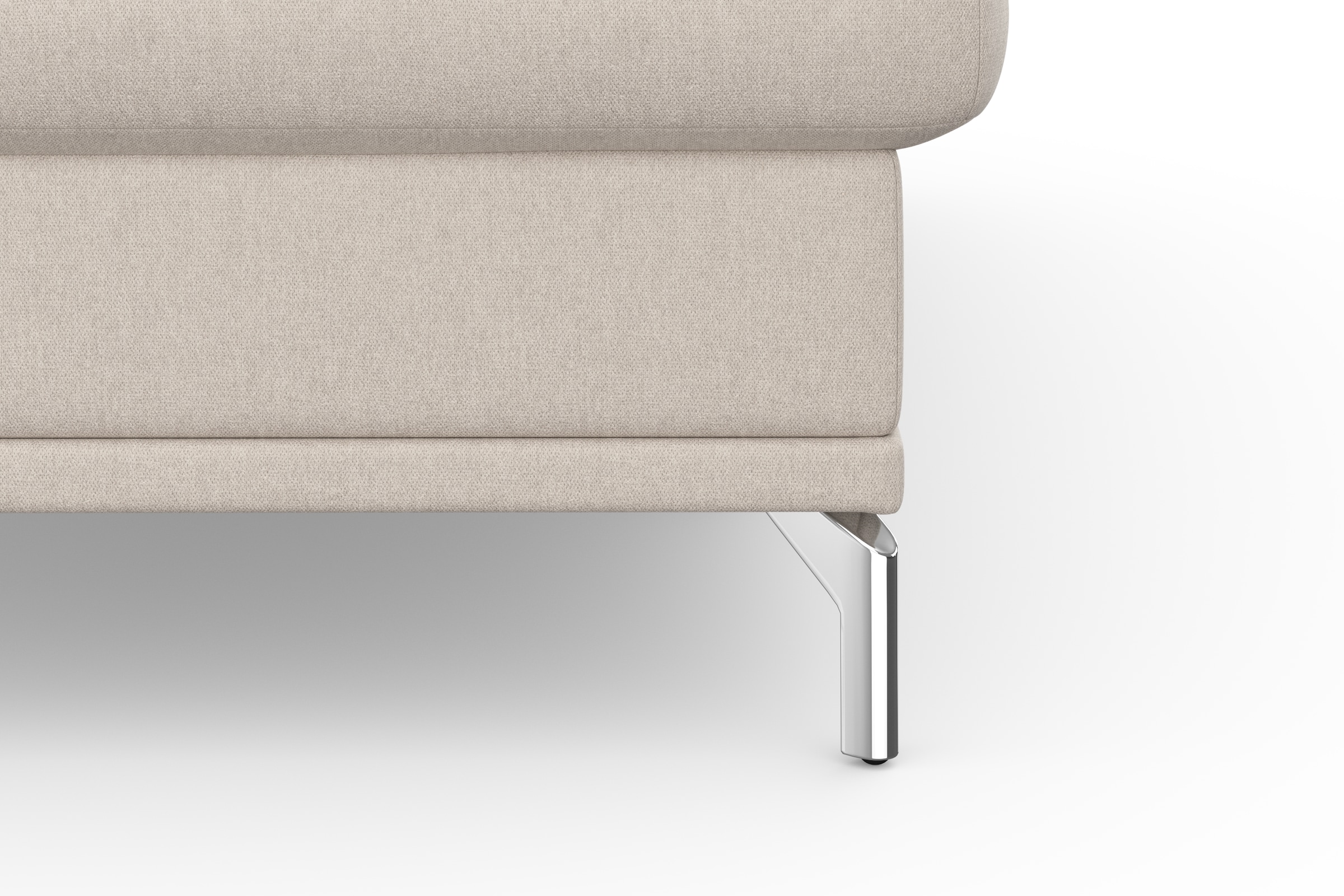 INOSIGN Ecksofa »Palm Beach L-Form«, Federkern, mit Sitztiefenverstellung, wahlweise mit Bettfunktion
