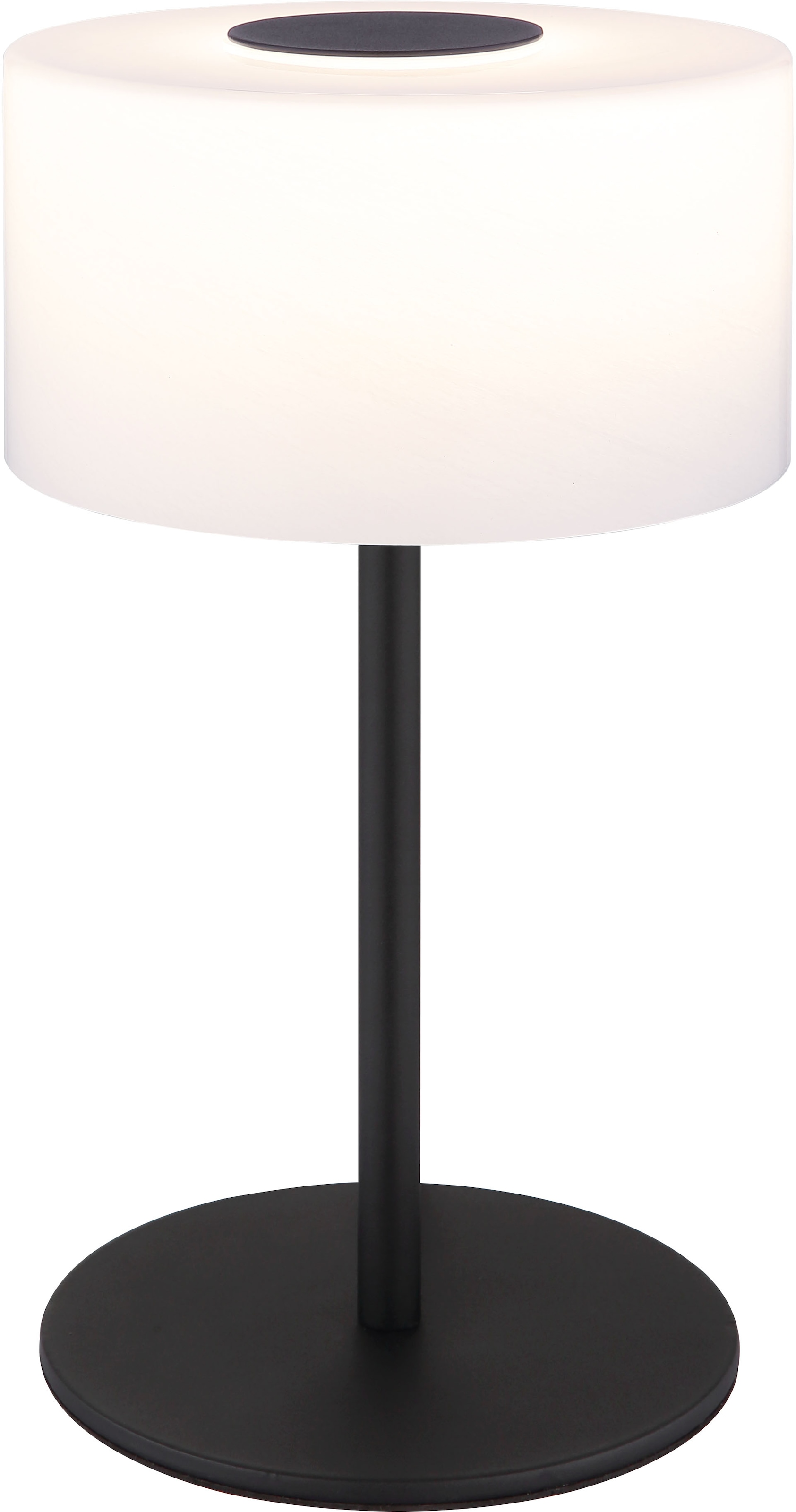 GLOBO LIGHTING LED Tischleuchte »TRENTON«, Leuchtmittel LED-Modul | LED fest integriert, Tischlampe/Glas opal alabaster/CCT 2700/6000/4000K
