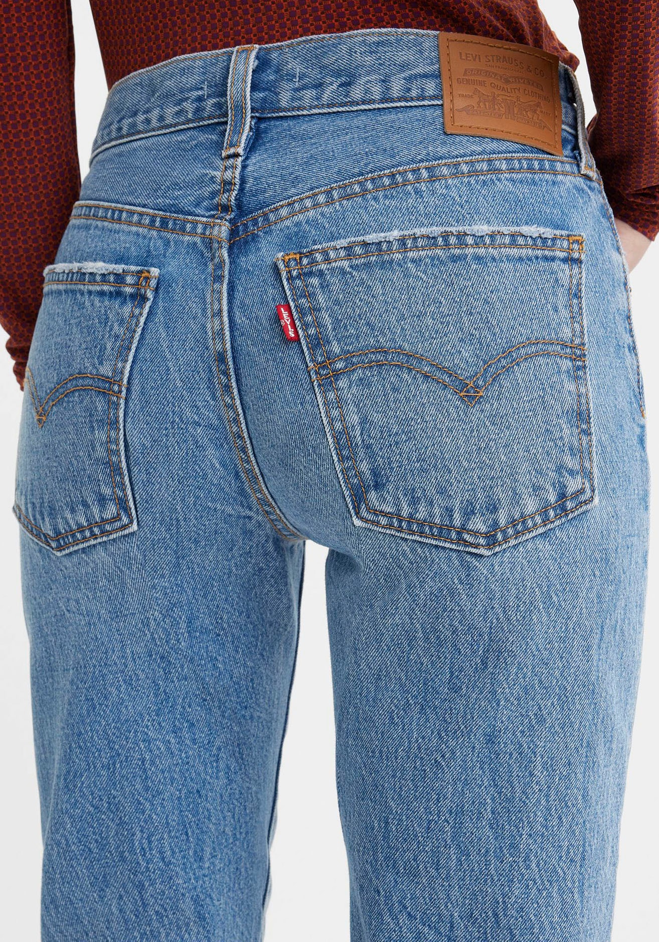 Levi's® Gerade Jeans »MIDDY STRAIGHT«