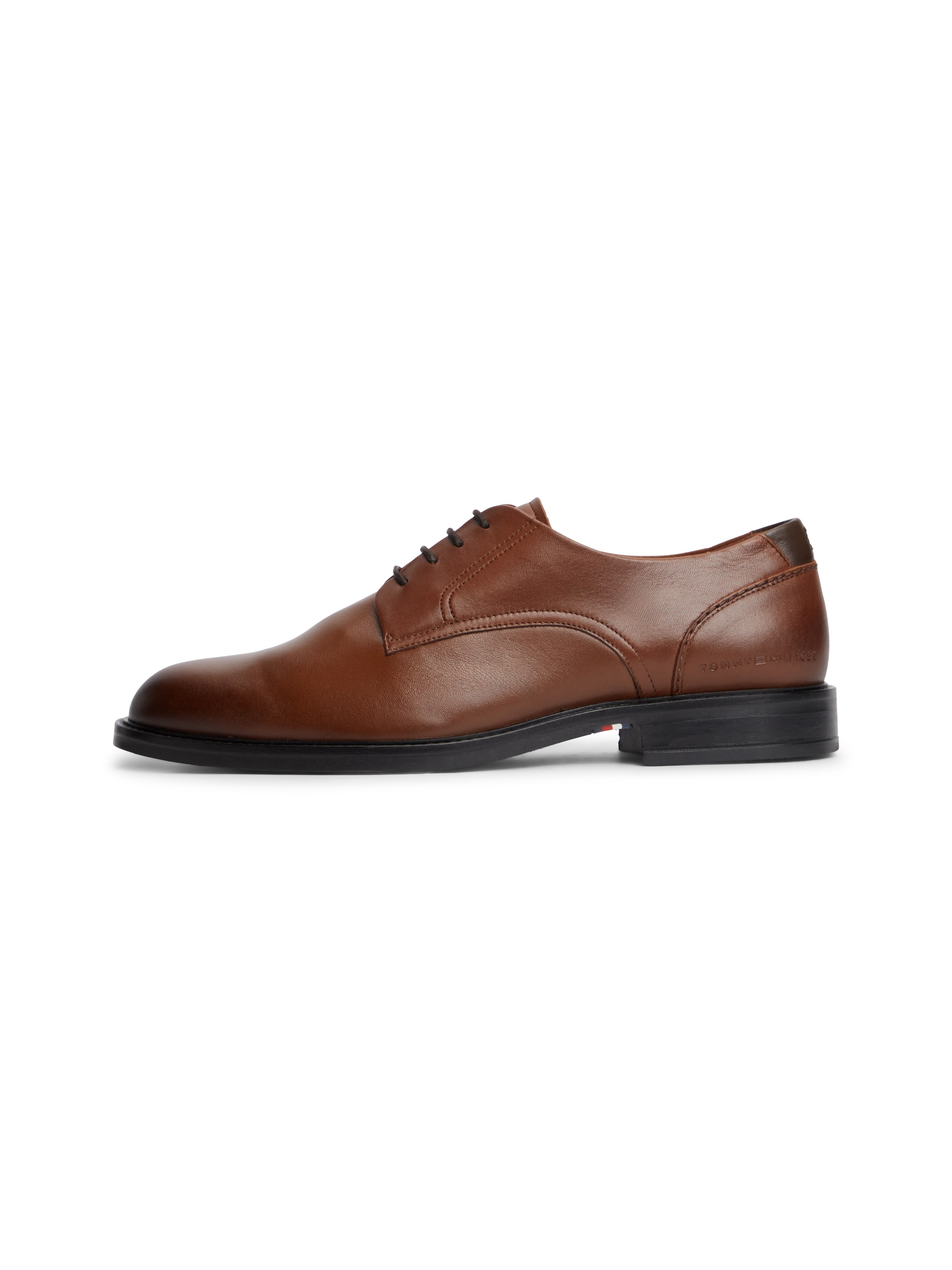 Tommy Hilfiger Schnürschuh »CORPORATE DRESSY LTH SHOE«  Abendschuh, Festtagsschuh mit dezenten Ziernähten