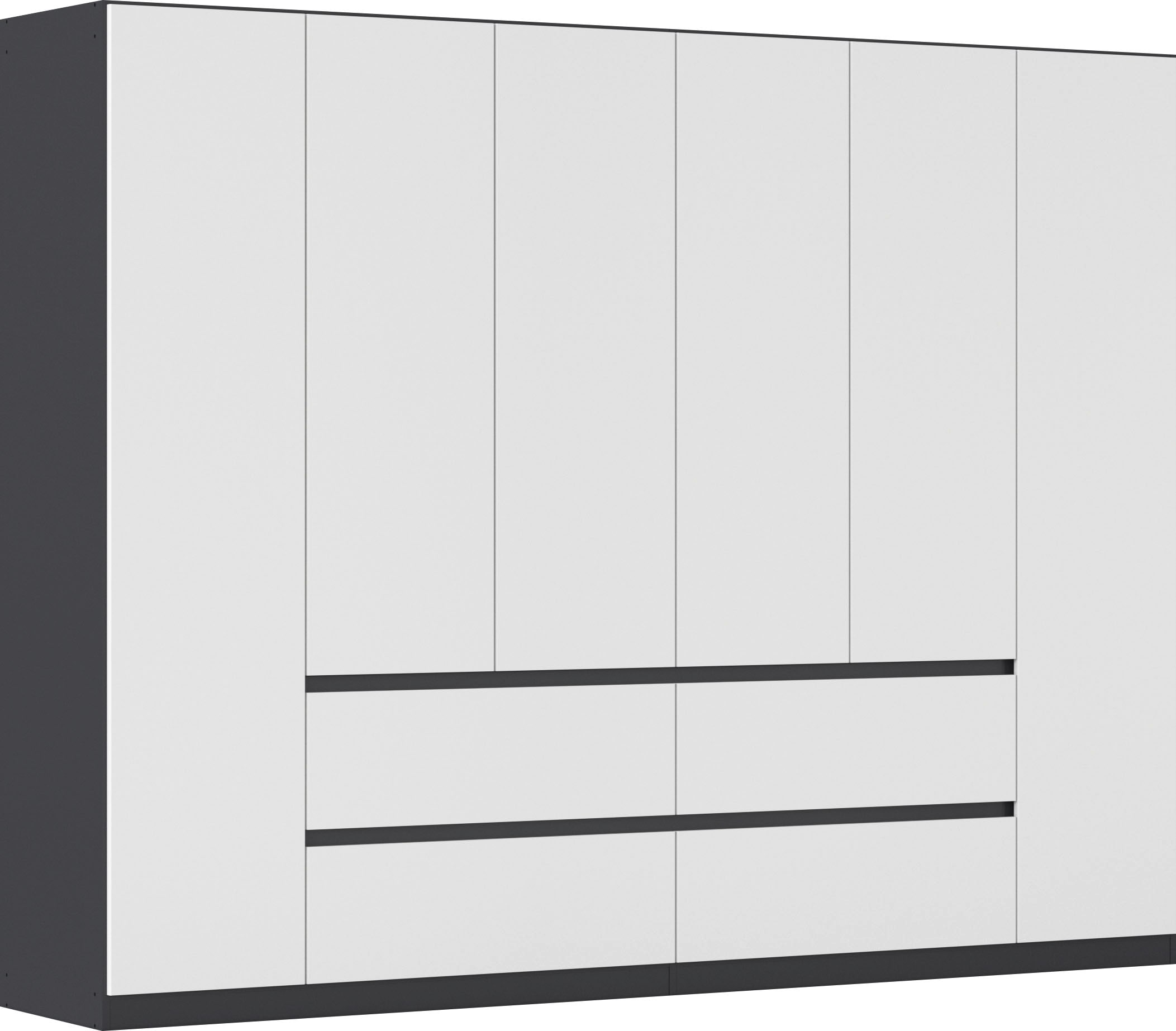rauch Drehtürenschrank »Kleiderschrank Schrank Garderobe Garderobenschrank MAINZ«, grifflose Front, Außentüren mit Push-to-Open Funktion MADE IN GERMANY