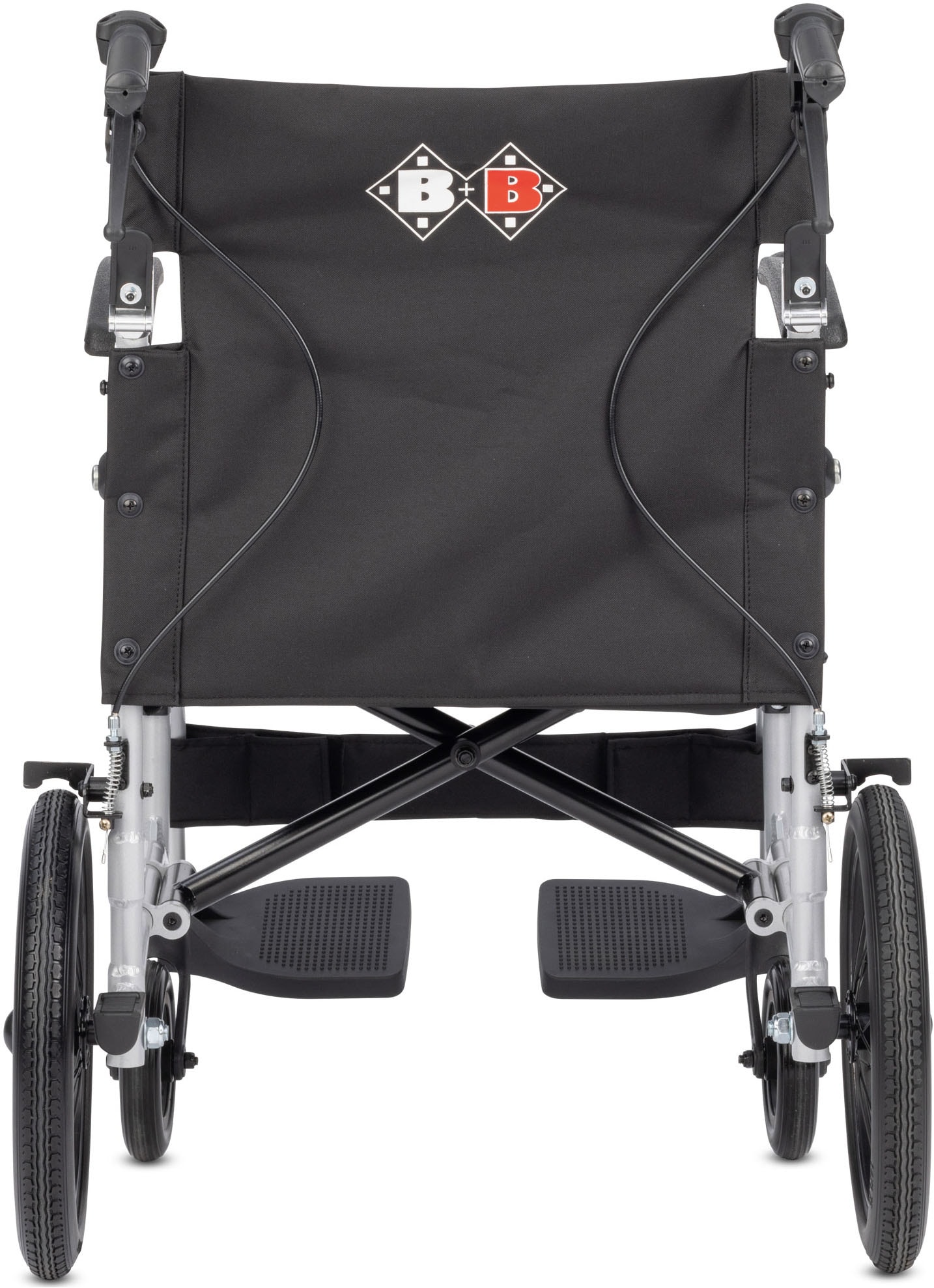 Bischoff & Bischoff Transportrollstuhl »Vida 13"«, Die perfekte Wahl für Reisen und Mobilität unterwegs, nur 10 kg