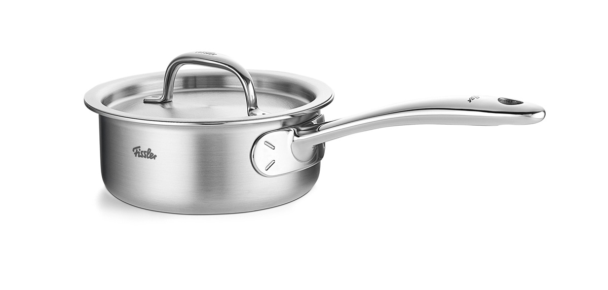 Fissler Kasserolle »M5 Pro-Ply Stielkasserolle  mit Metalldeckel« 1 tlg. Edelstahl 18/10