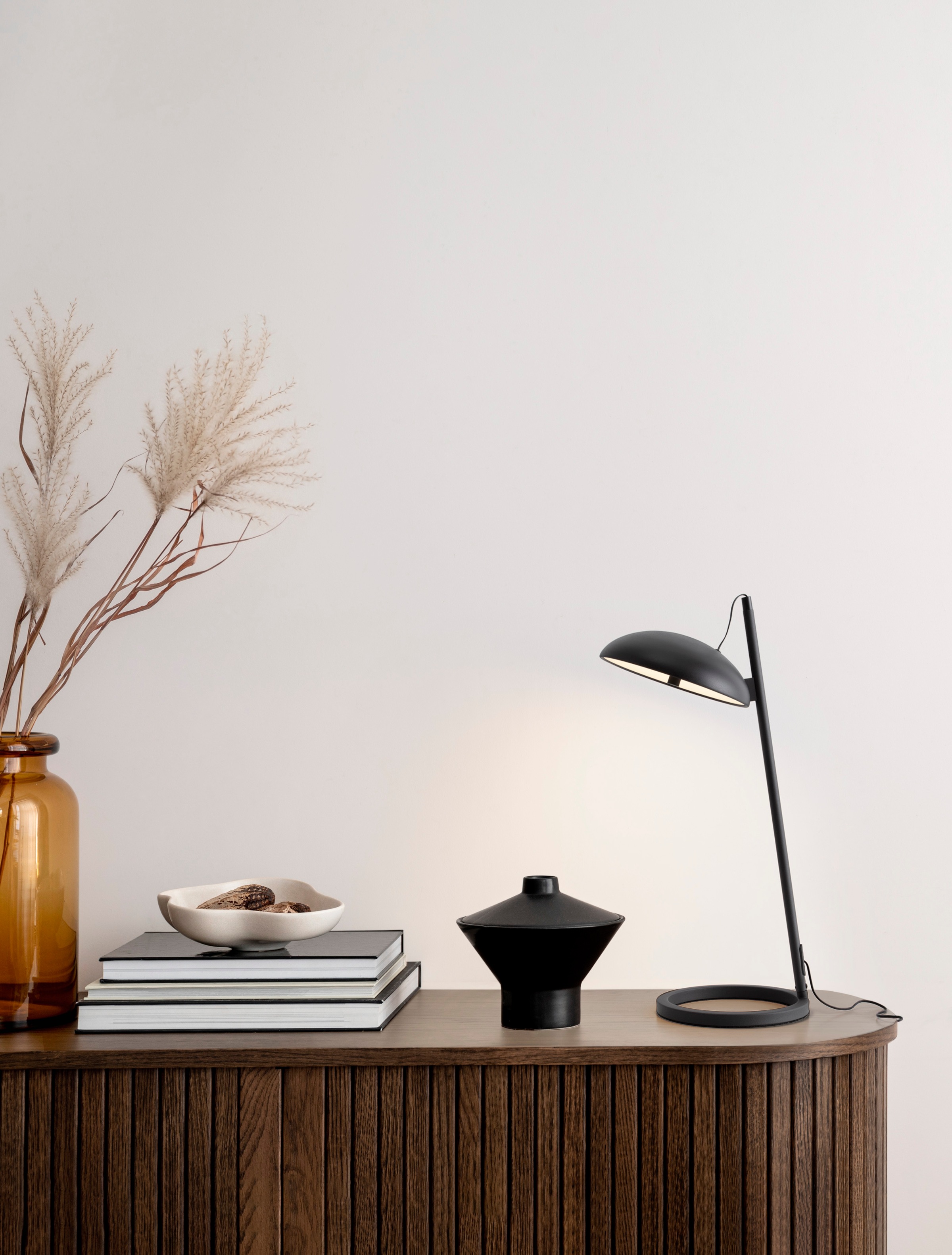 Nova Luce Tischleuchte »FLUTE« LED-Modul 1 Stk. Warmweiß günstig online kaufen