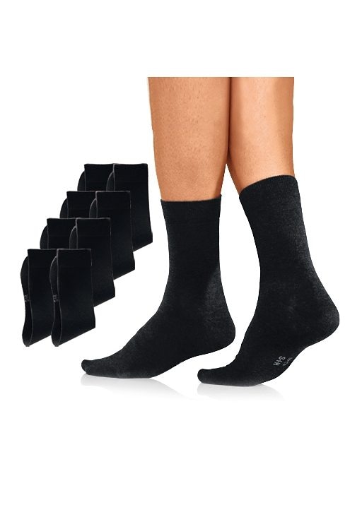 Basicsocken, (Packung, 8 Paar), mit hohem Baumwollanteil