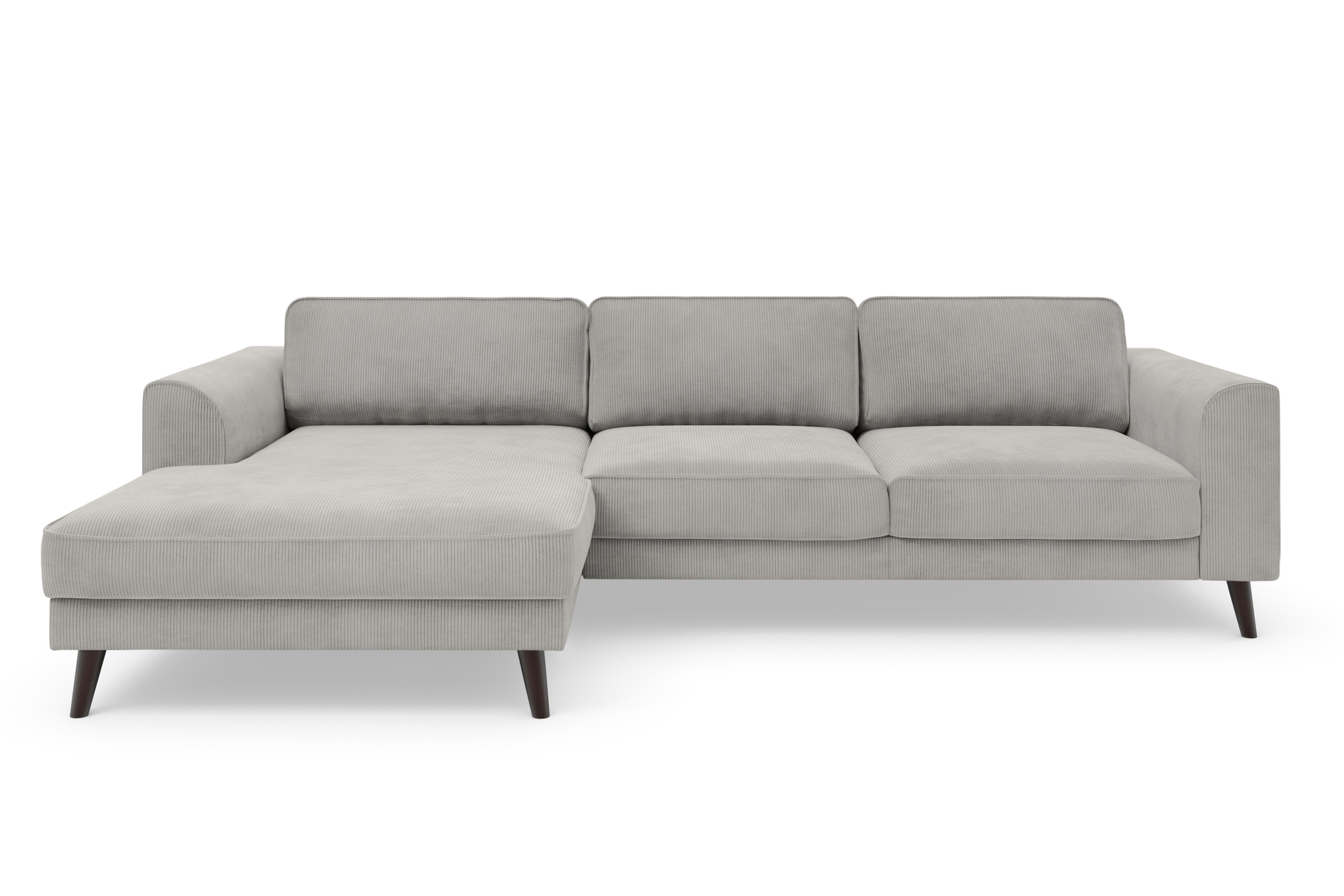 TRENDMANUFAKTUR Ecksofa "Lumber Jack, elegantes Designsofa, zeitlos modern, günstig online kaufen