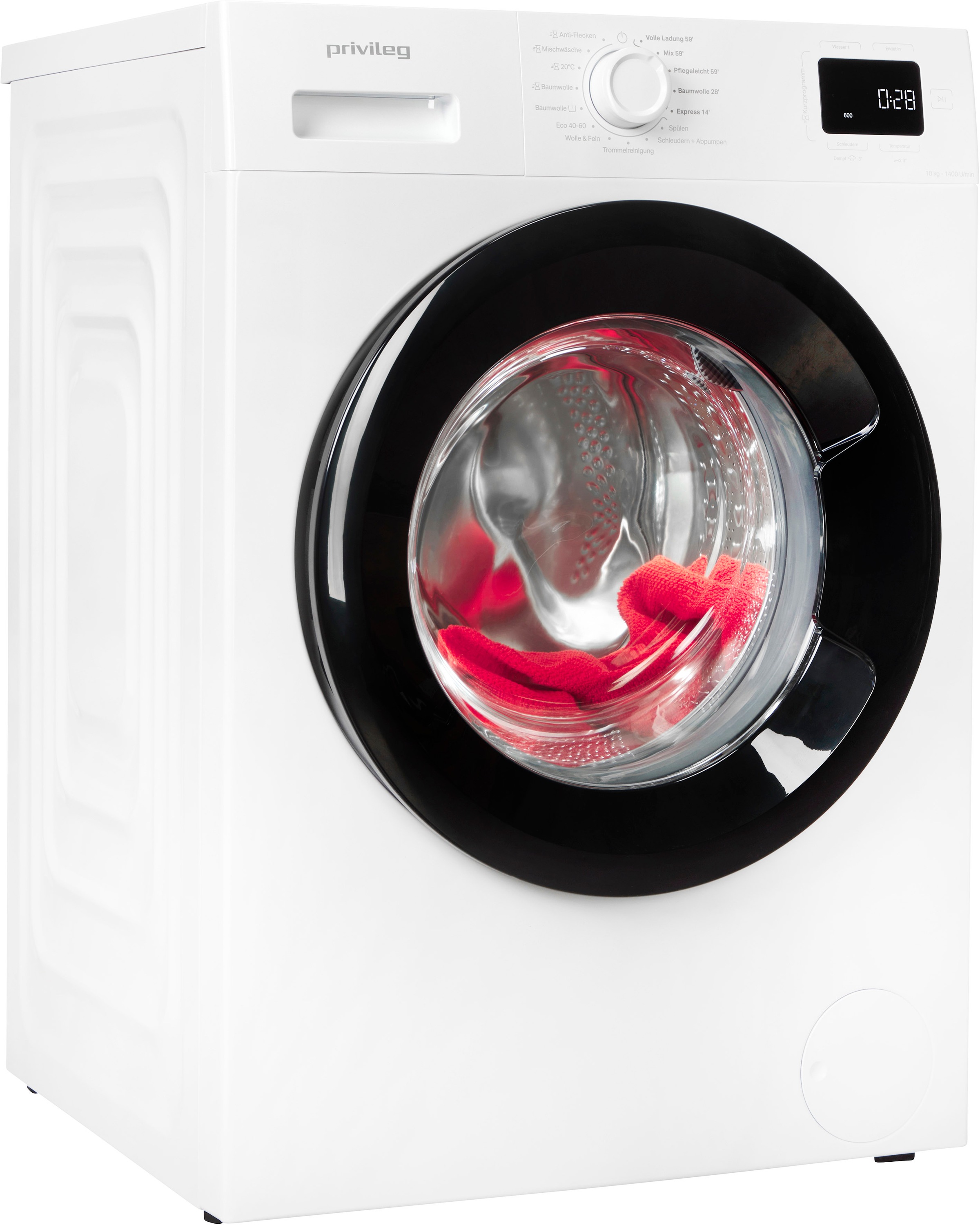 PRIVILEG Waschmaschine "PWF 1074A MY TIME DE" weiß