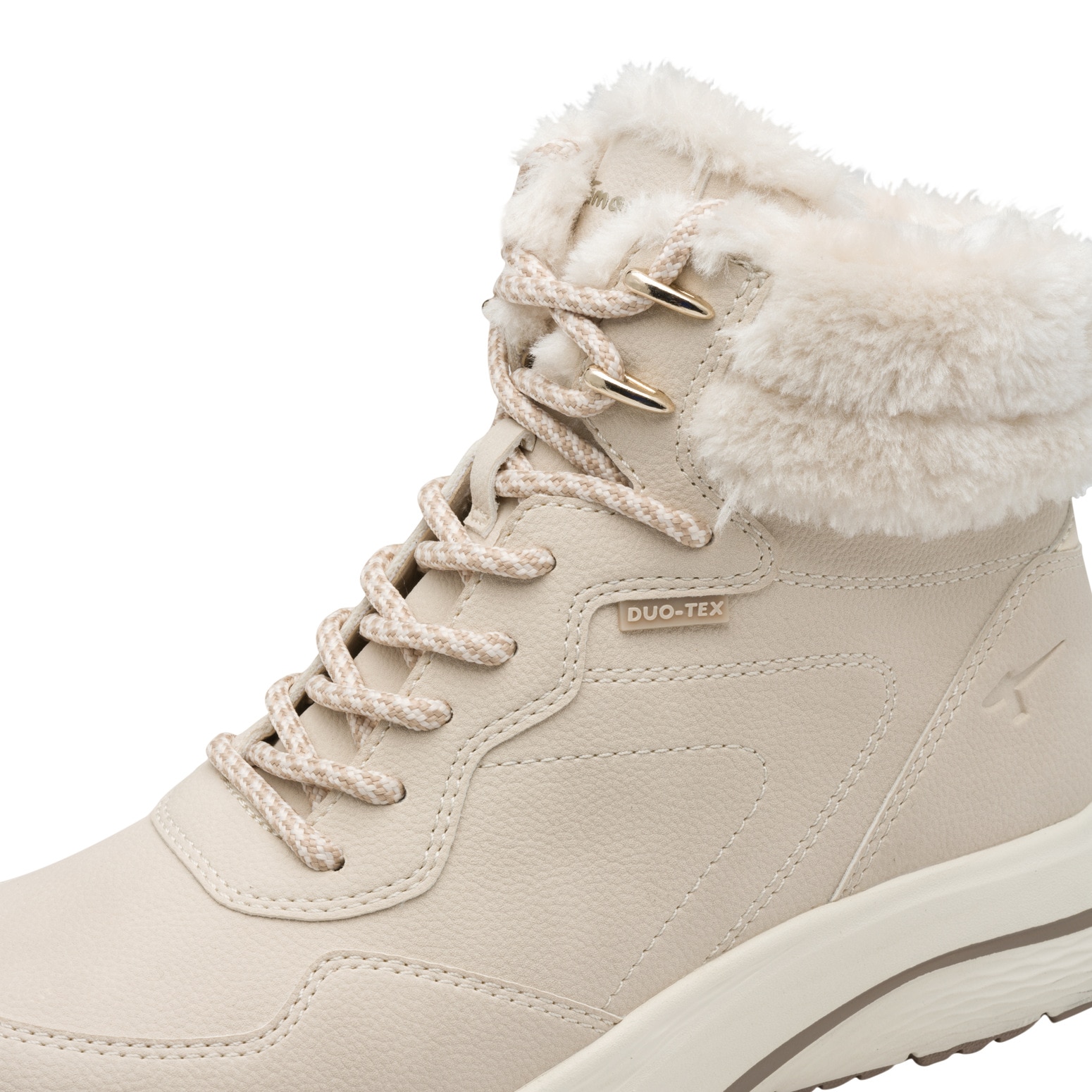 Tamaris Winterboots, Keilabsatz, Schnürboots mit wärmeisoliertender Thermo-Innensohle