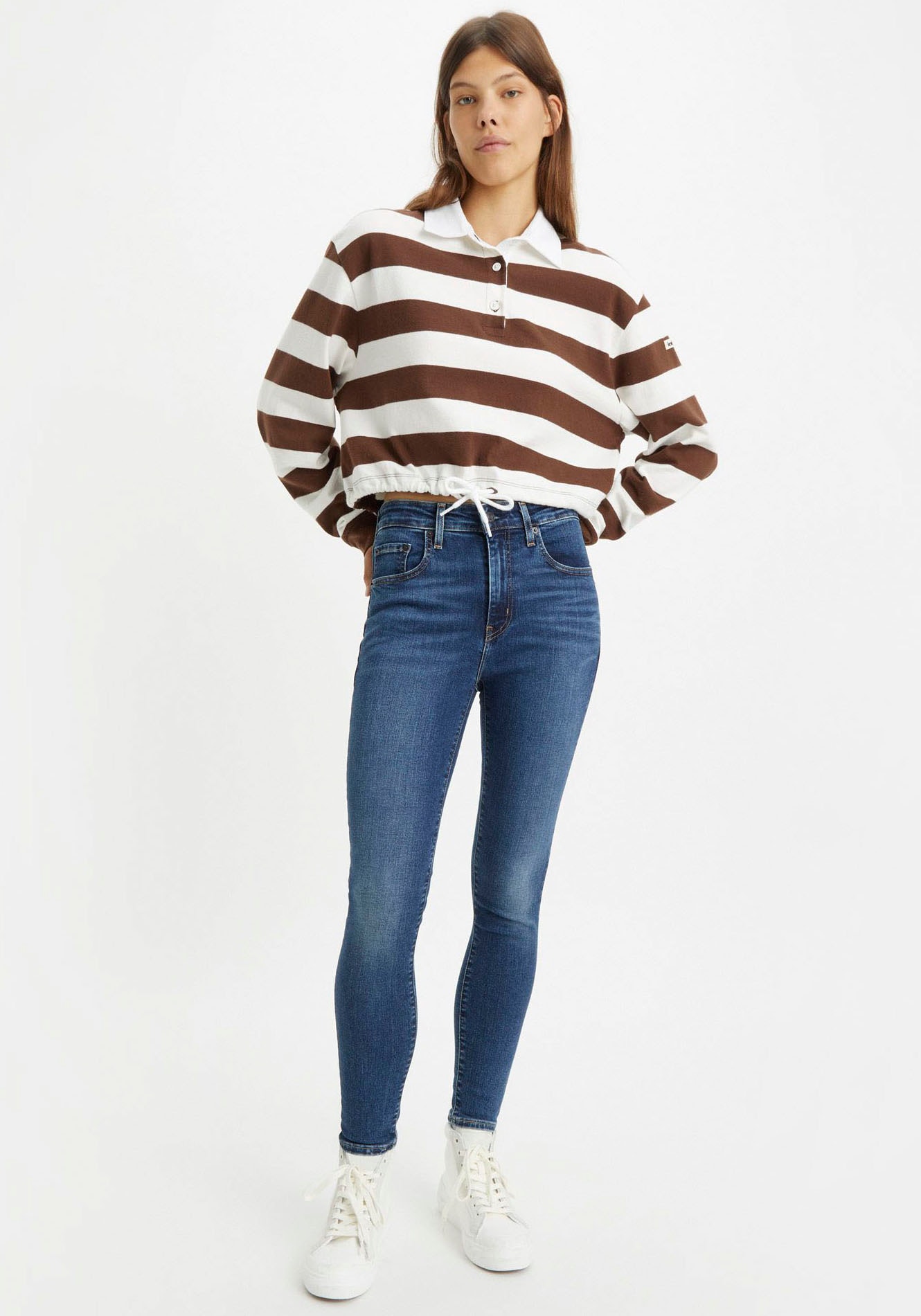 Levi's® Skinny-fit-Jeans »721 High rise skinny«, mit hohem Bund