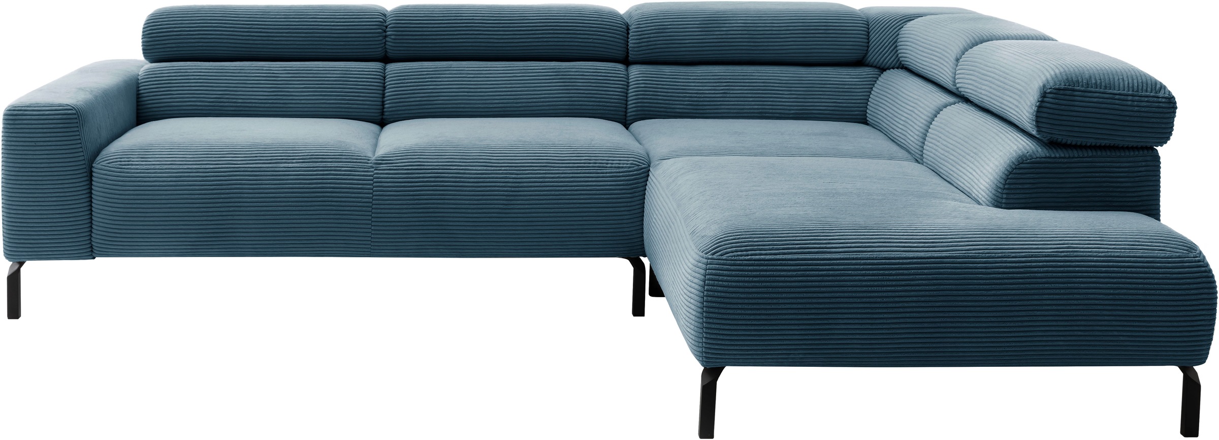 Home affaire Ecksofa »Antonelli, L-Form, inkl. Kopfteilverstellung, Breite günstig online kaufen