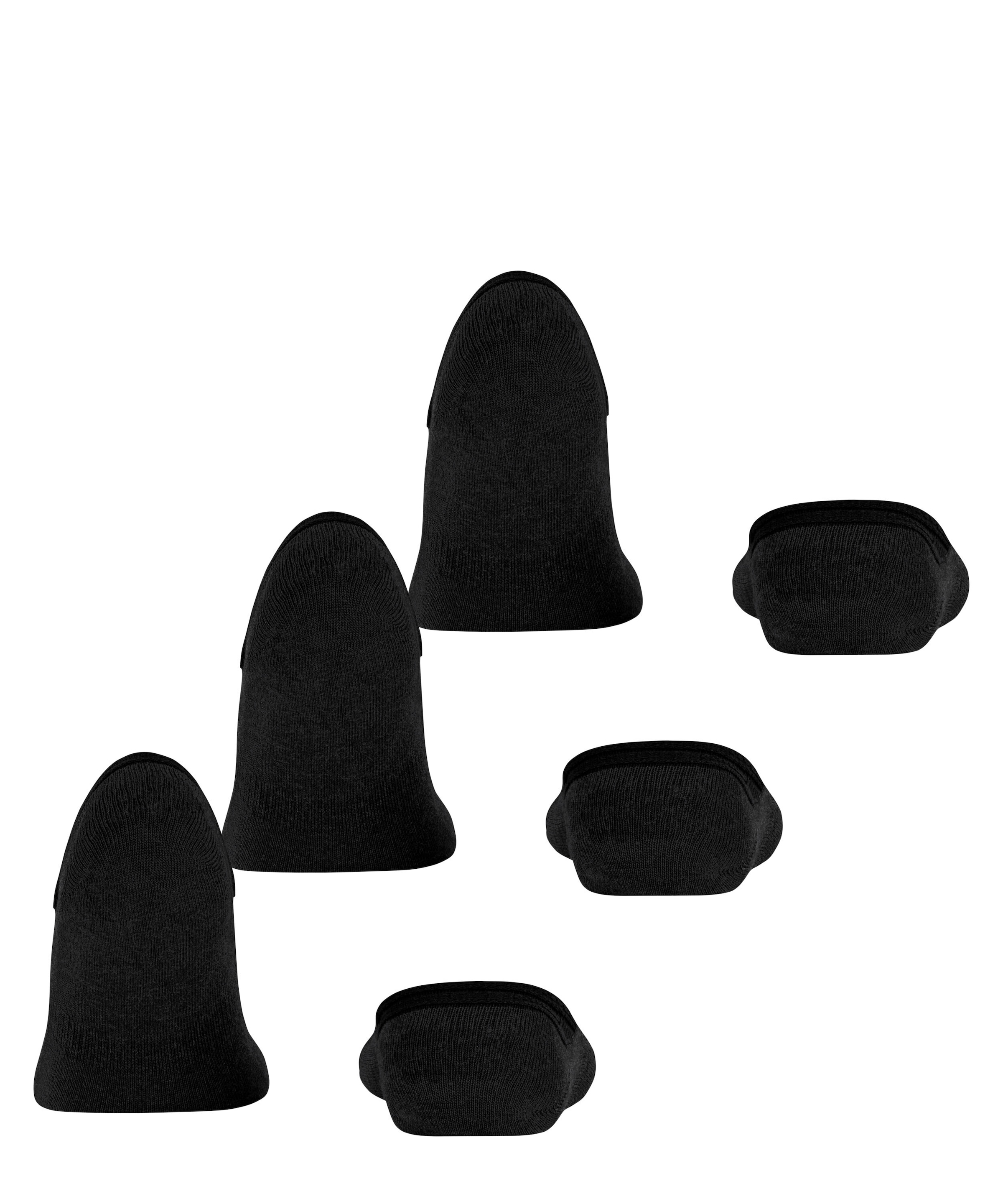 FALKE Füßlinge »Step High Cut« 3 Paar,  mit hoher Schnittform, im 3er-Bundle