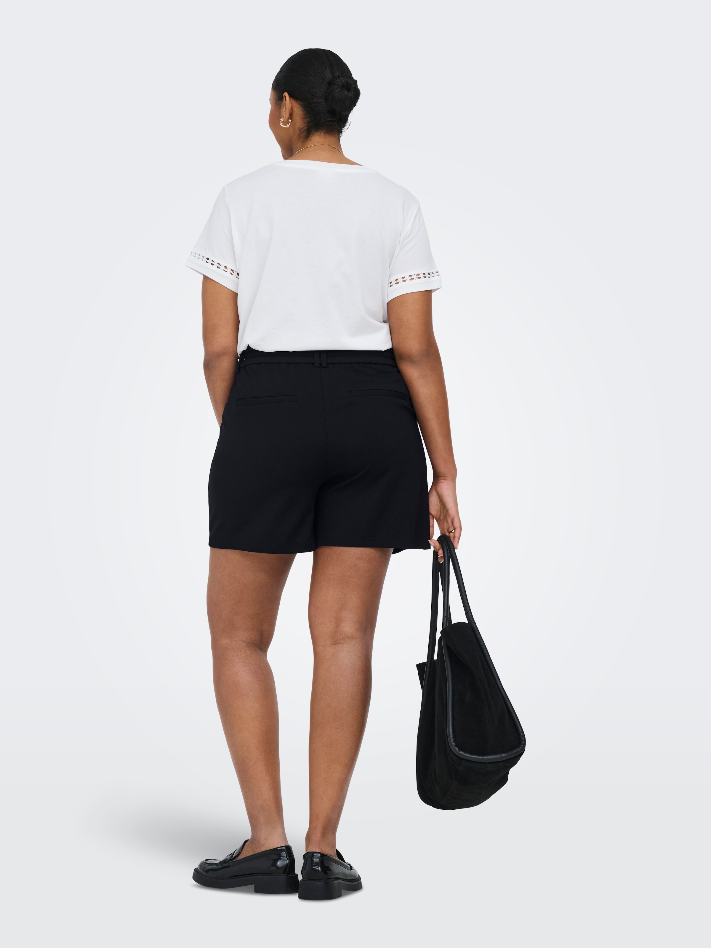 ONLY CARMAKOMA Bermudas »CARGOLDTRASH LIFE EASY SHORTS«  Viskosemischung, regular fit