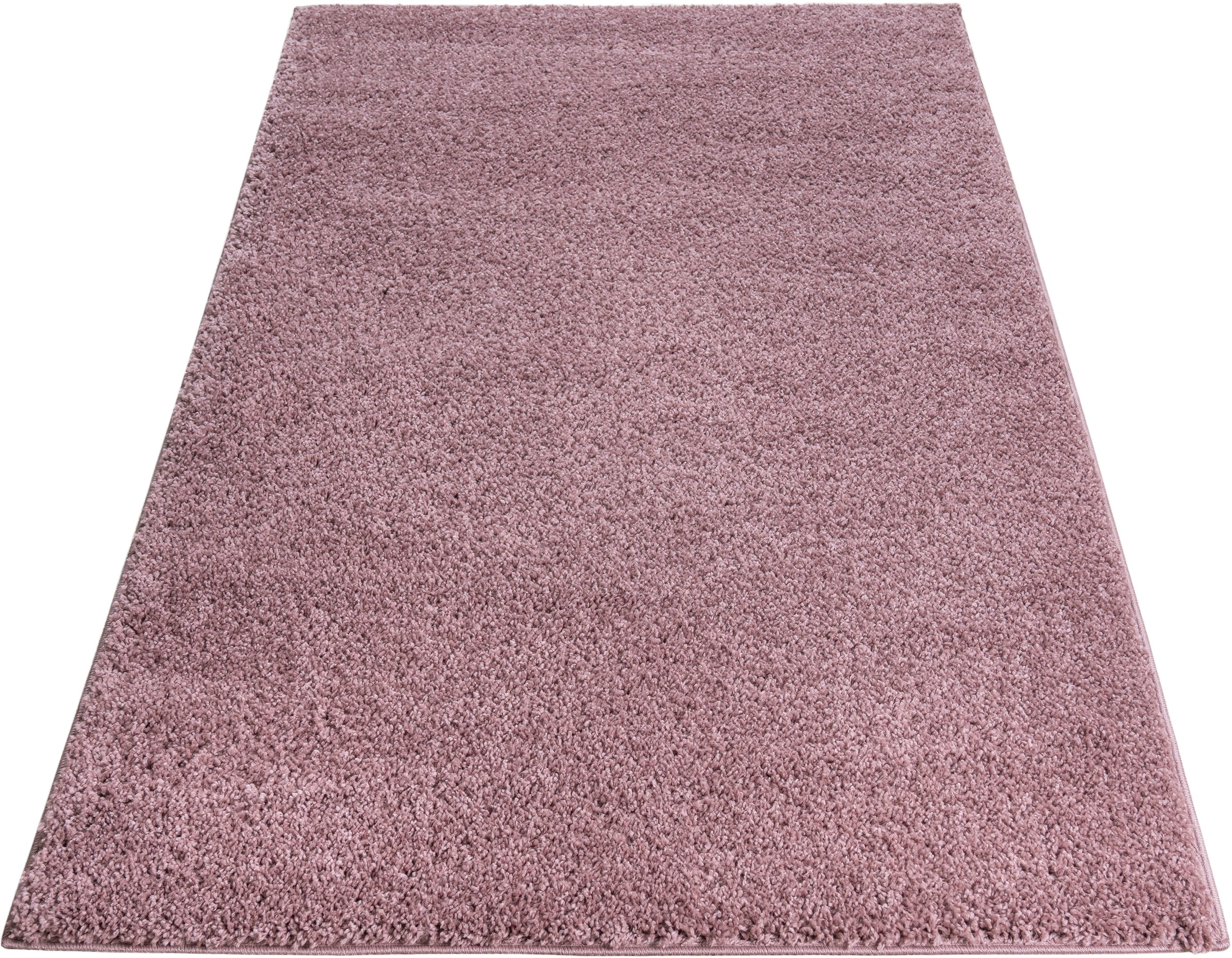 Bruno Banani Hochflor-Teppich »Shaggy Soft«, rechteckig, 30 mm Höhe, gewebt günstig online kaufen