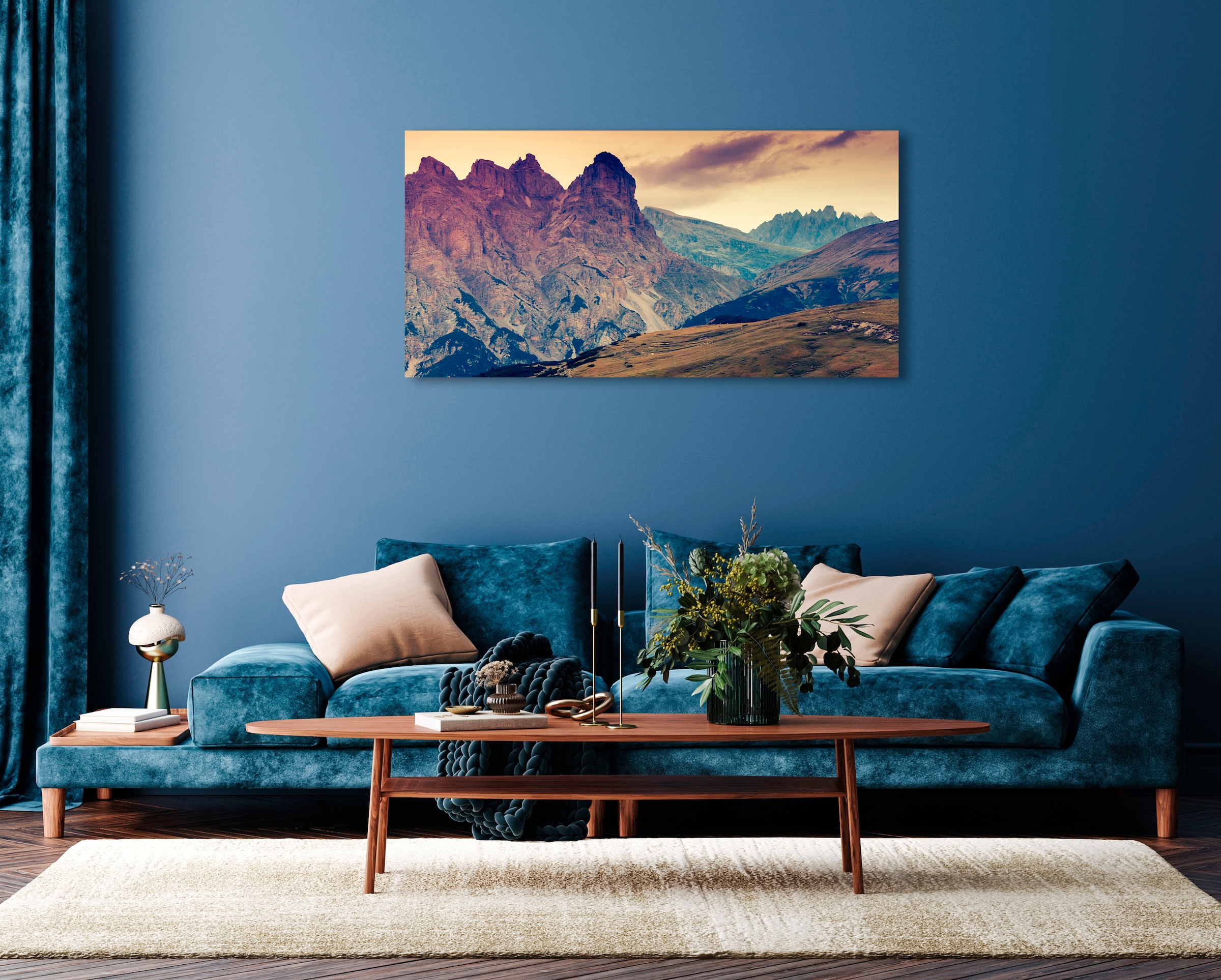 queence Acrylglasbild »Eiron«, Landschaft-Berge-Berge & Alpenbilder-Foto-Hi günstig online kaufen