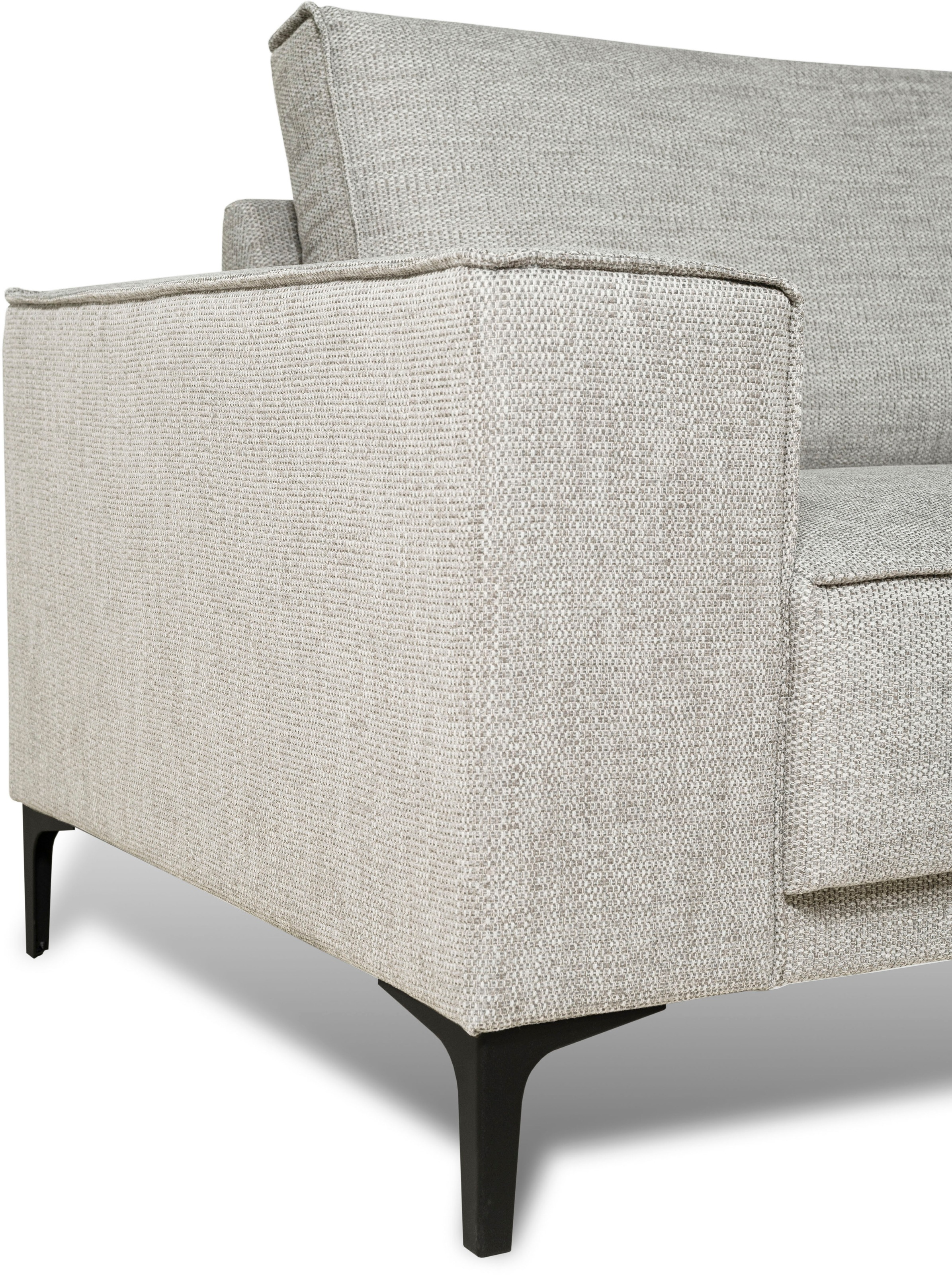 Places of Style Ecksofa »Oland«, 280 cm, im zeitlosem Design und hochwertiger Verabeitung