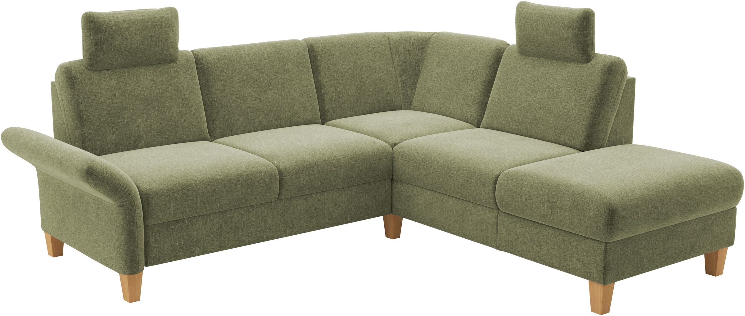 Home affaire Ecksofa »Rochelle, L-Form«, wahlweise mit Armteilverstellung, Bettfunktion und Bettkasten