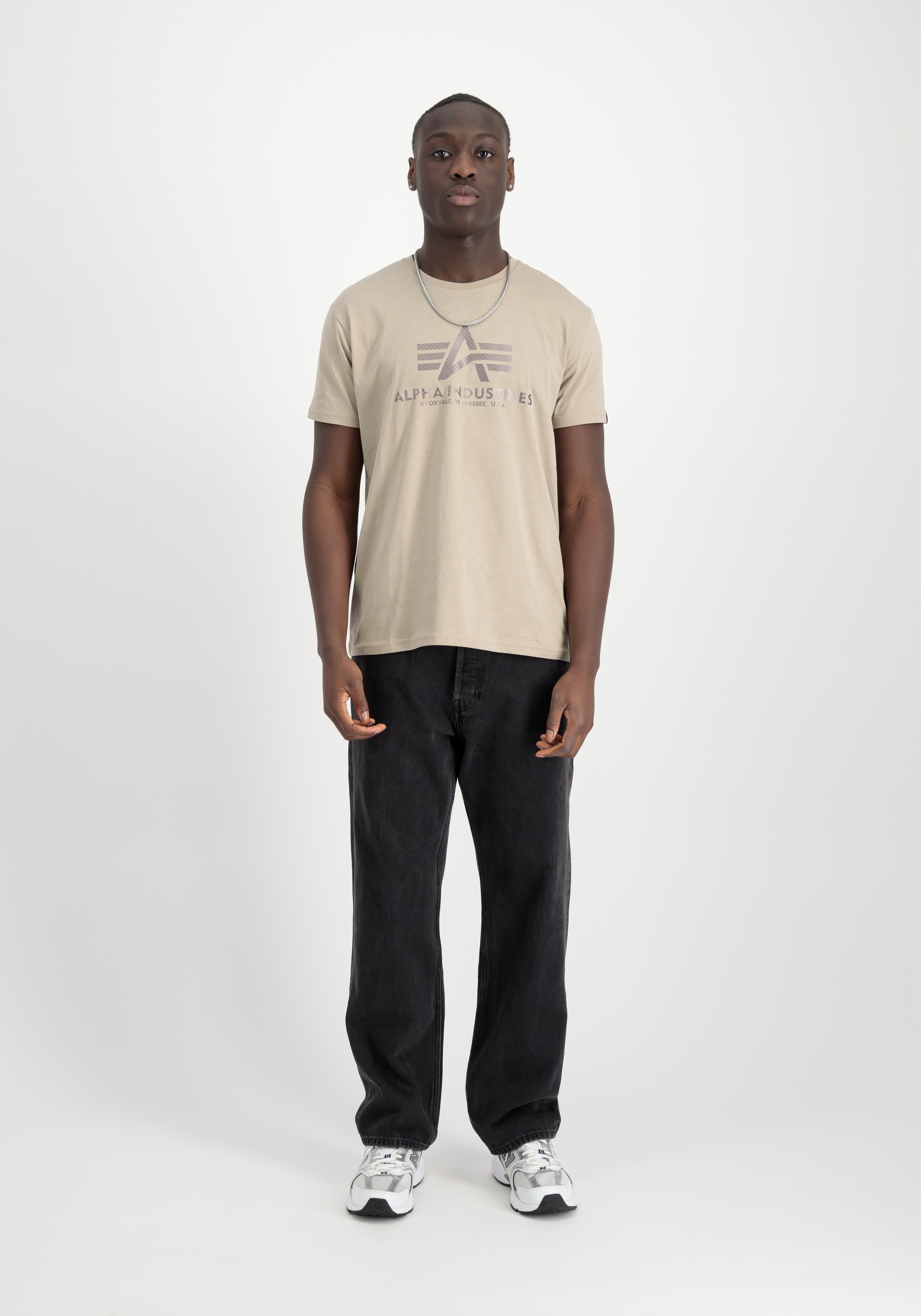 Alpha Industries T-Shirt »Alpha Industries Men - T-Shirts Basic T Carbon«