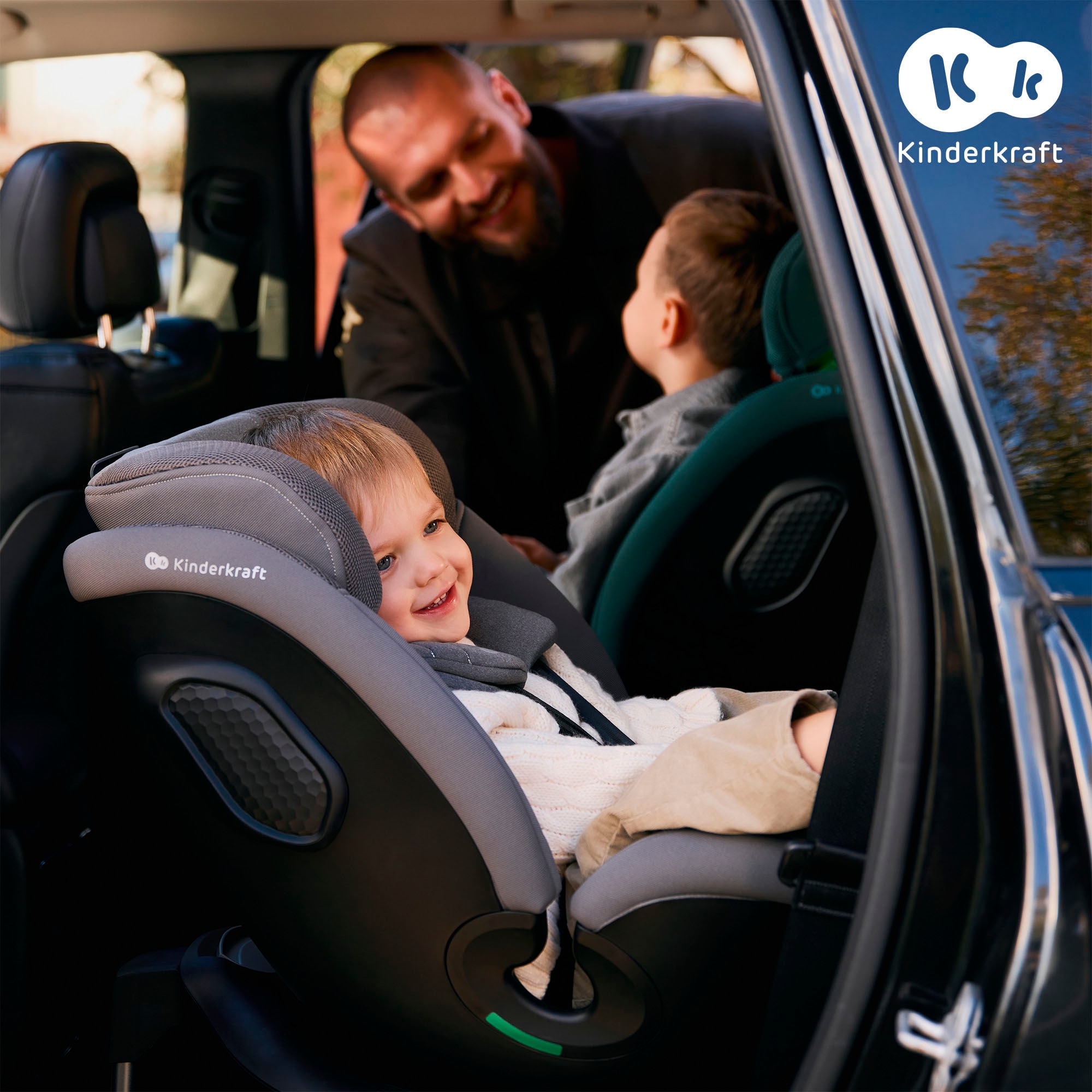 Kinderkraft Autokindersitz »XRIDER 2 i-Size« Klasse 0 / 1 / II / III (bis 36 kg) 360° – drehbarer Kindersitz