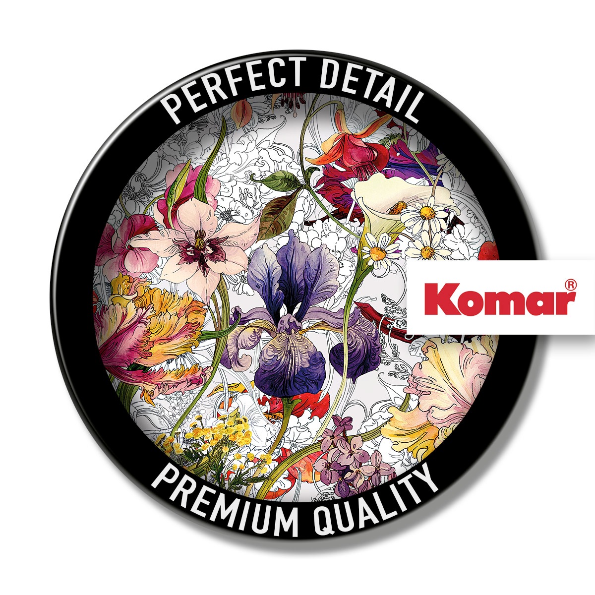 Komar Fototapete »Digitaldruck Vlies Fototapete - Flora - Größe 200 x 250 cm« Motiv | bedruckt glatt