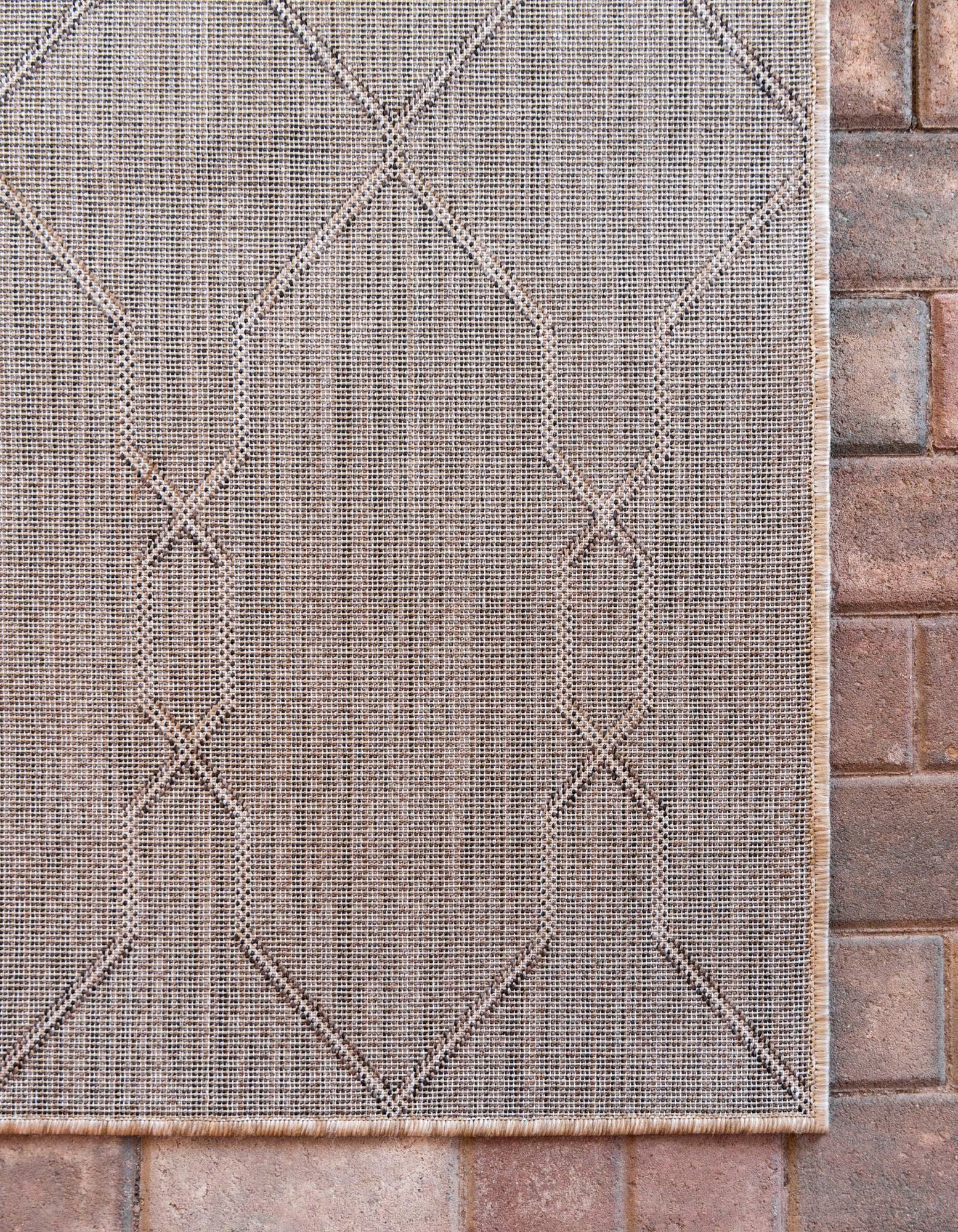 Myflair Möbel & Accessoires Teppich »Outdoor Crosses Lagerräumung«, rechteckig, 4 mm Höhe, Flachgewebe, In- und Outdoor geeignet
