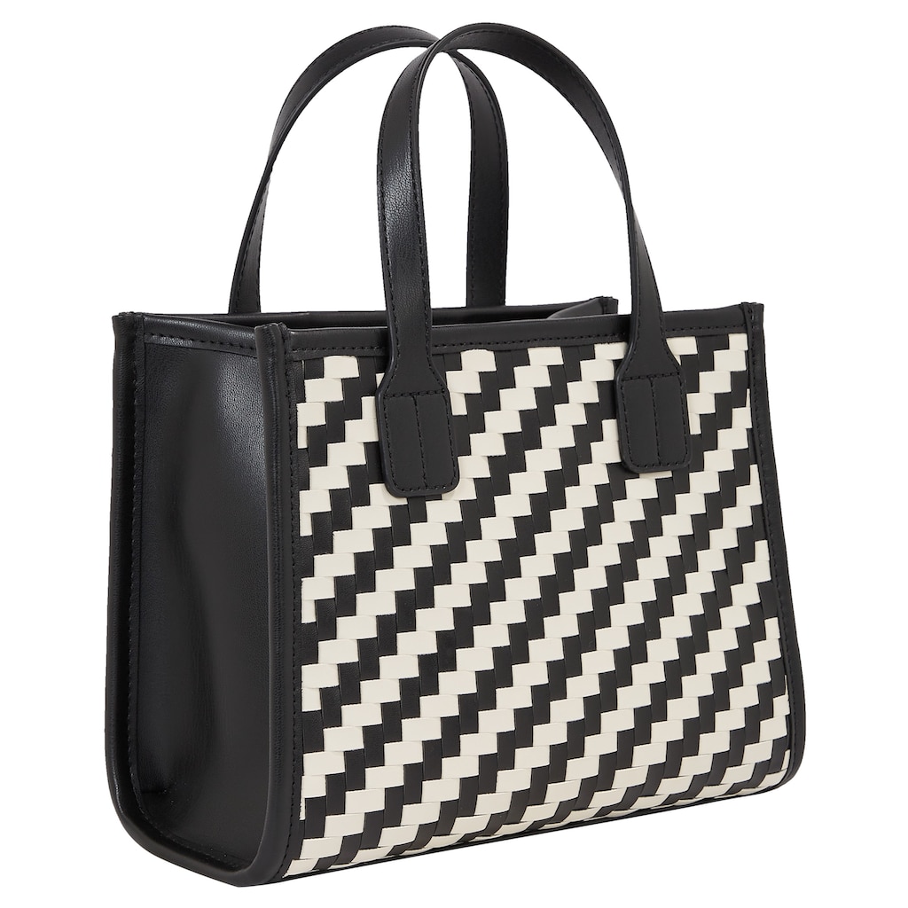 Tommy Hilfiger Henkeltasche »TH CITY SMALL TOTE WOVEN«, im kleinen Format