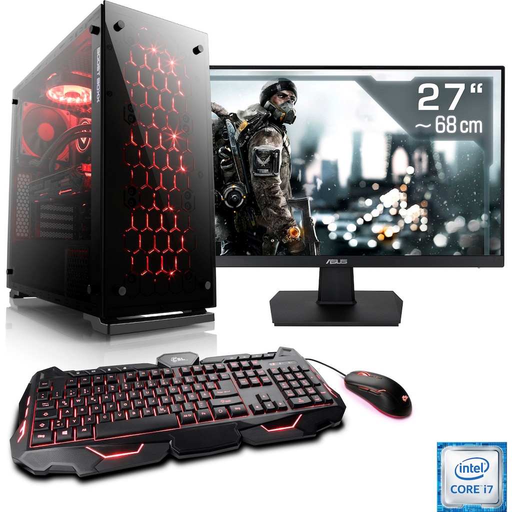 CSL Gaming-PC-Komplettsystem »HydroX T9018«