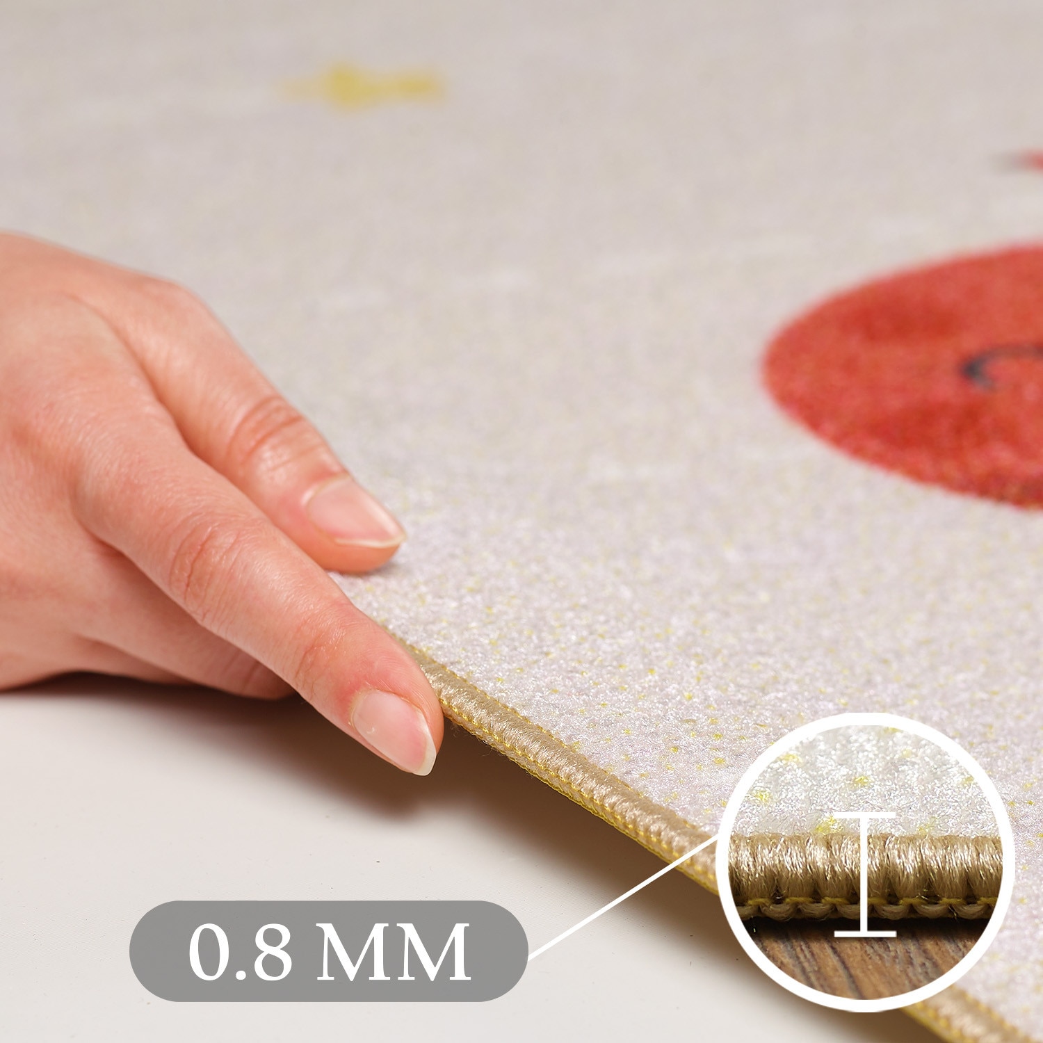 Ayyildiz Teppiche Kinderteppich »PLAY 2019«, rechteckig, 8 mm Höhe, rutschhemmend, Motiv Weltall, Monde, Sonnensystem, Kurzflor
