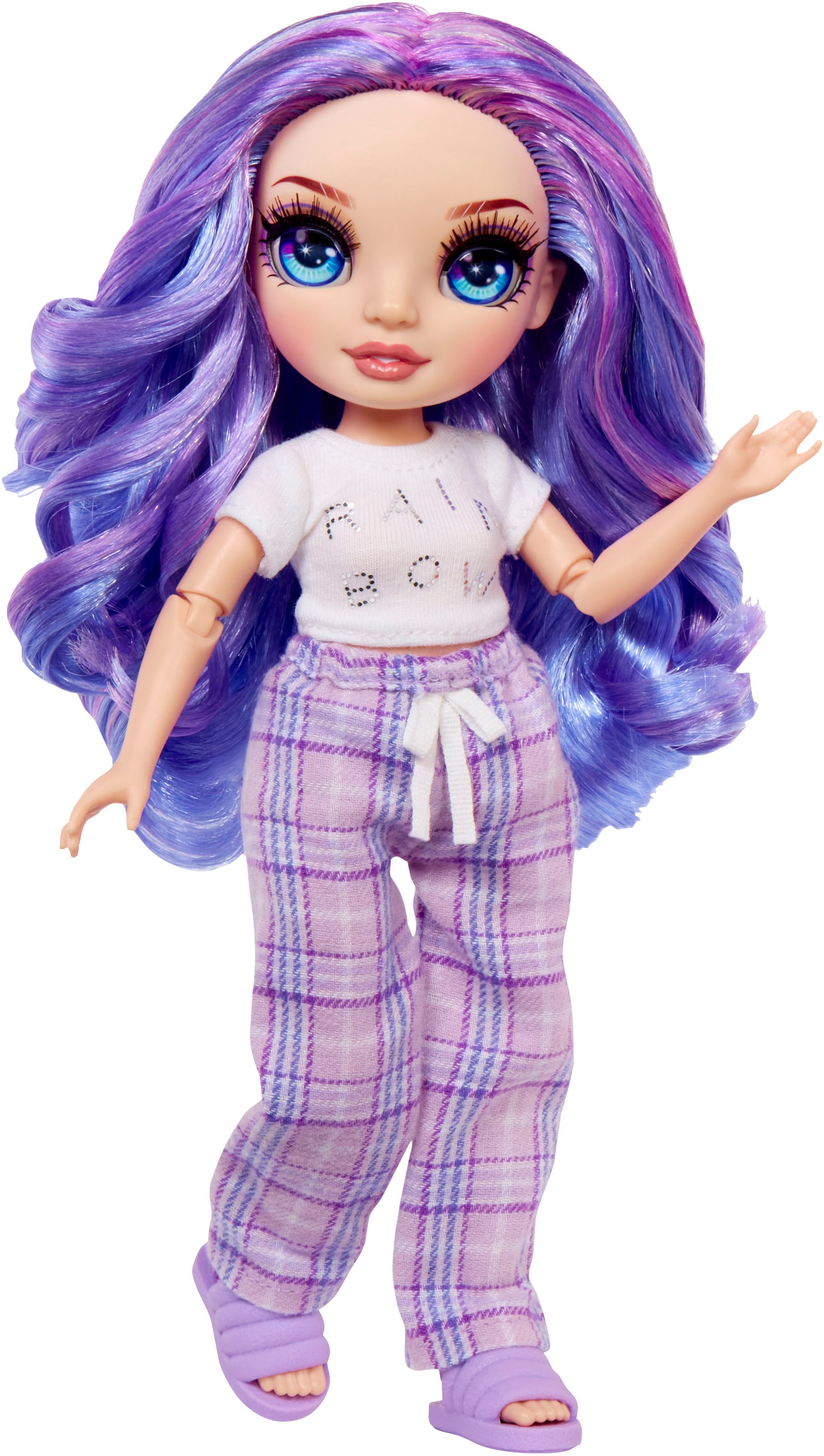 Bild von RAINBOW HIGH Anziehpuppe »Junior High PJ Party Fashion Doll Violet (Purple)«