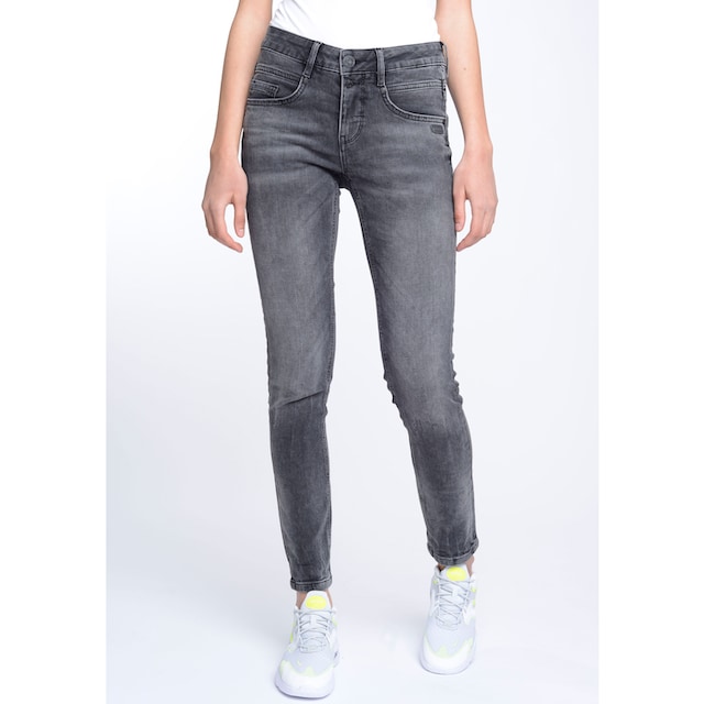 GANG Skinny-fit-Jeans »94MORA«, mit 3-Knopf-Verschluss und Passe vorne  online bestellen