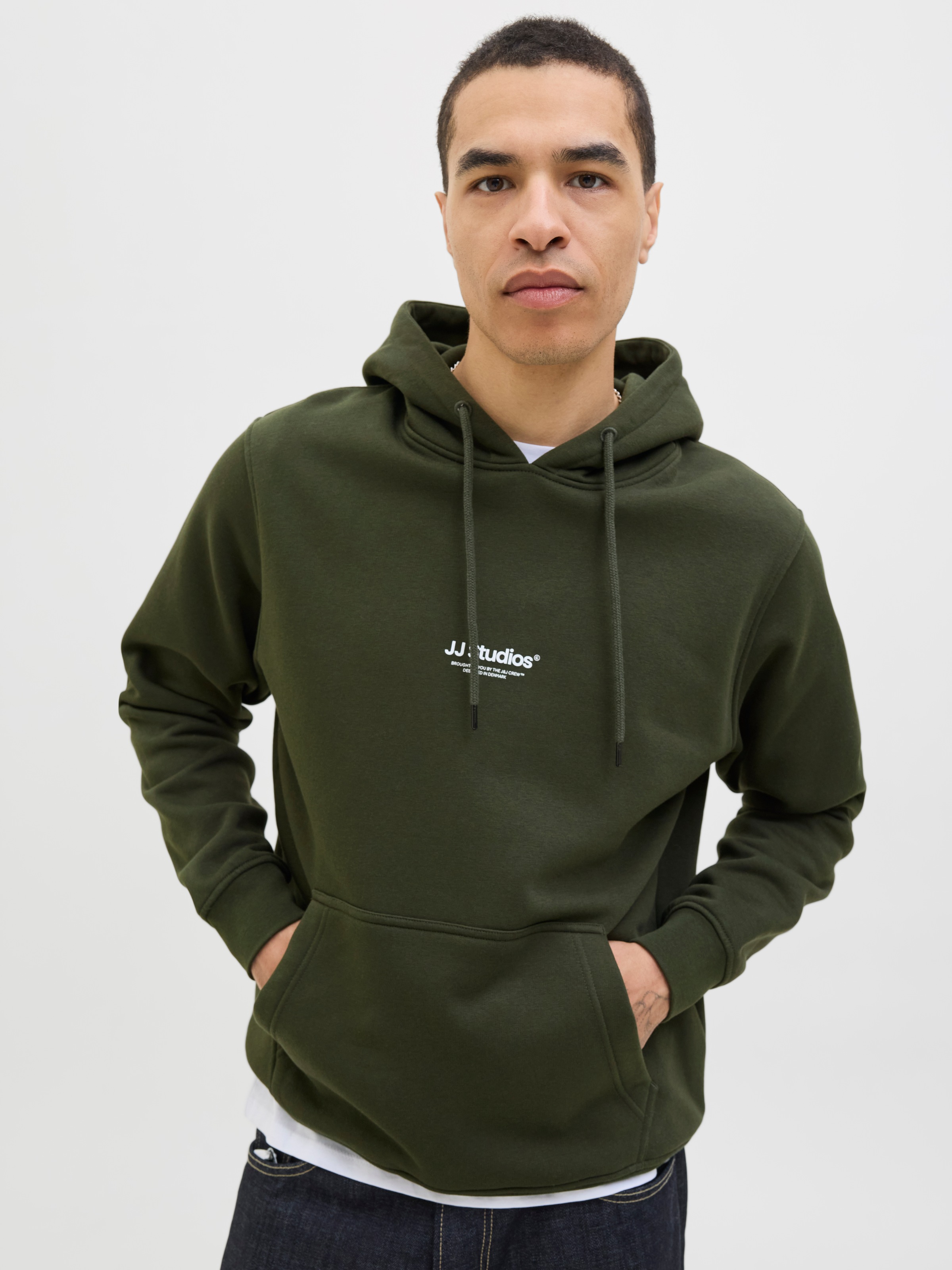 Jack & Jones Kapuzensweatshirt »JJESOHO SWEAT HOOD NOOS«, mit stylischem Print