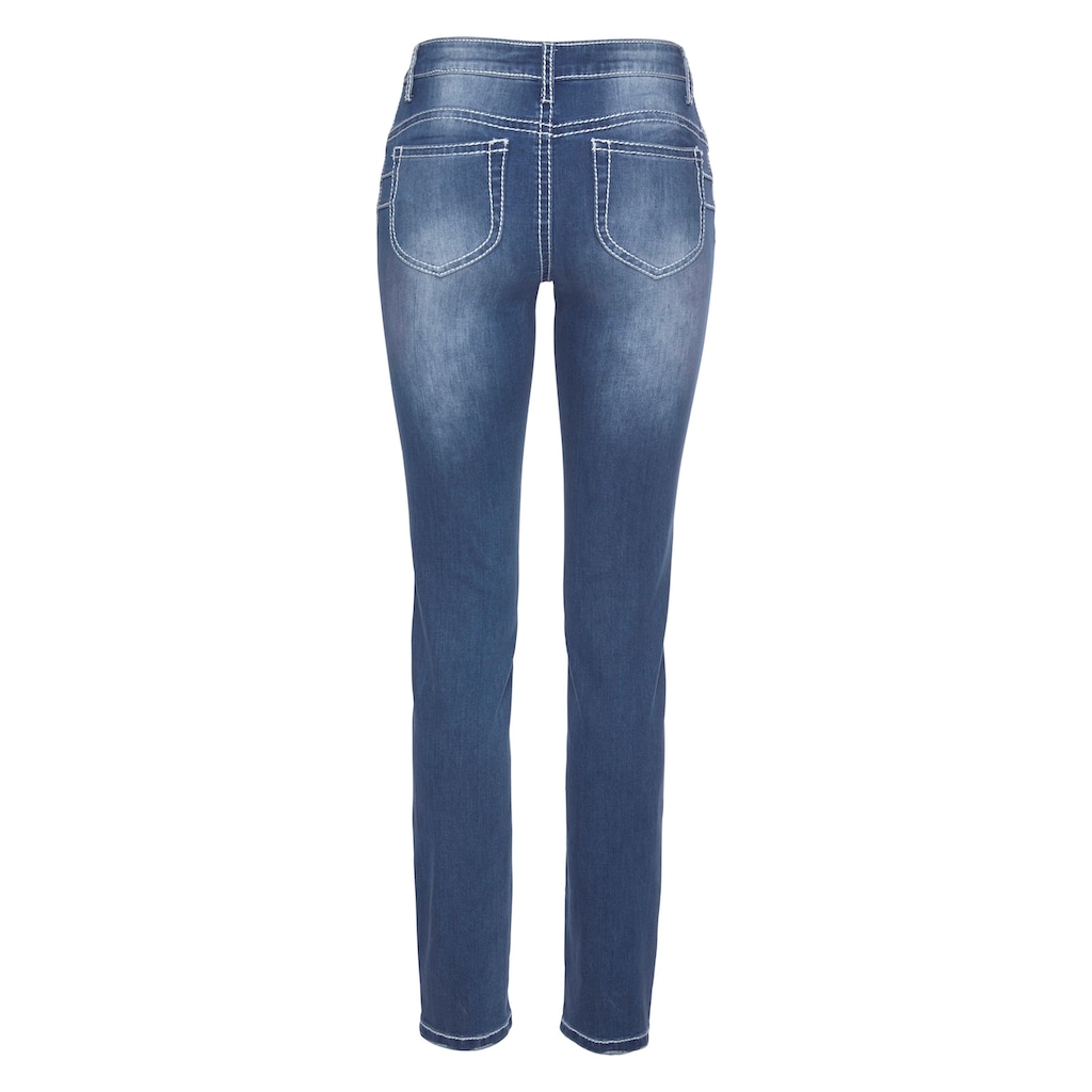 Arizona Slim-fit-Jeans »Heavy Washed - Shaping«