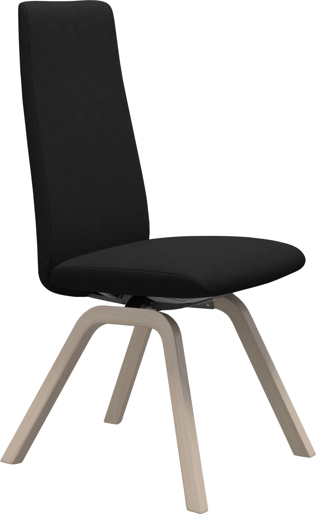 Stressless® Polsterstuhl »Laurel«, Microfaser DINAMICA, High Back, Größe M, mit schräggestellten Beinen in Eiche gekalkt
