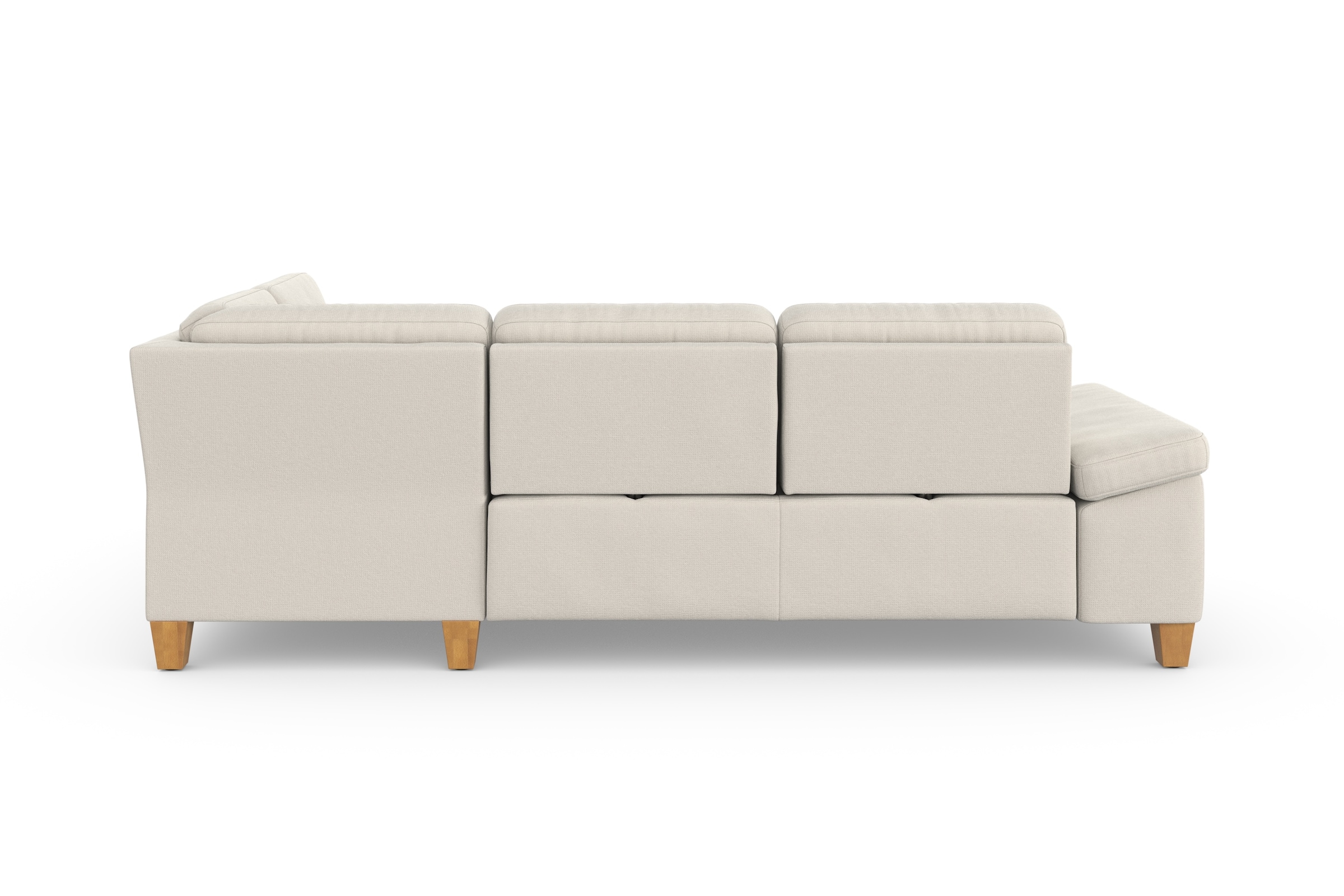 sit&more Ecksofa »Westham L-Form«, mit Ottomane, mit oder ohne Bettfunktion, Bettkasten, Verstellung