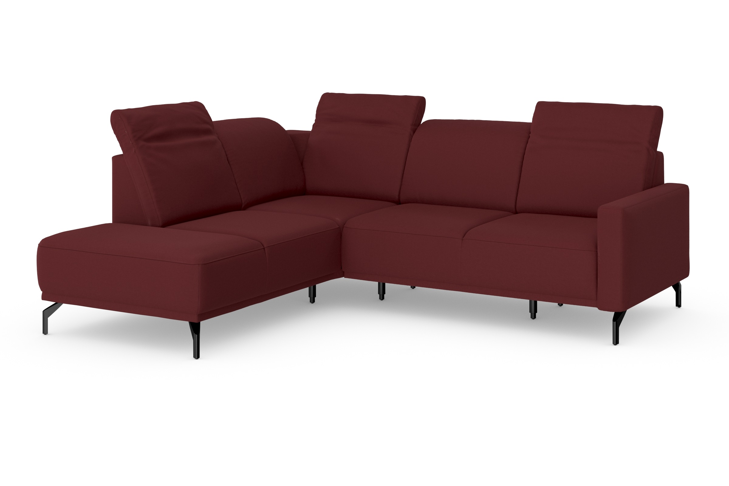 sit&more Ecksofa »Bailando L-Form«, wahlweise mit Kopfteilverstellung und Vorziehsitz, motorisch